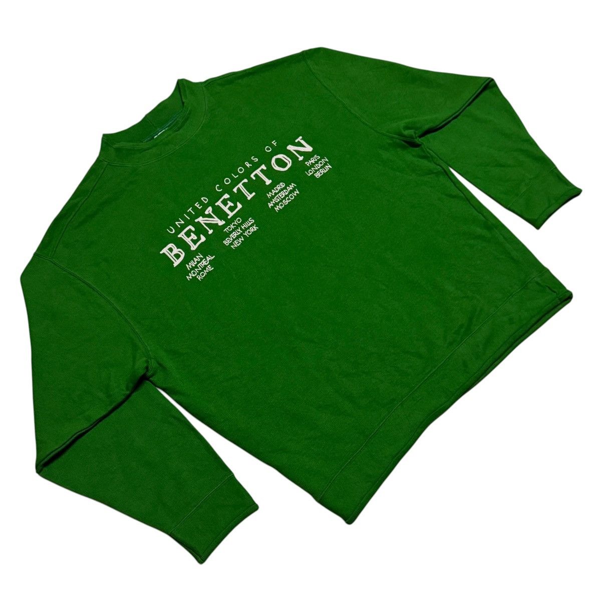 United Colors Of Benetton Benetton Worldwide Sweatshirt Size US S / EU 44-46 / 1 - 3 Thumbnail