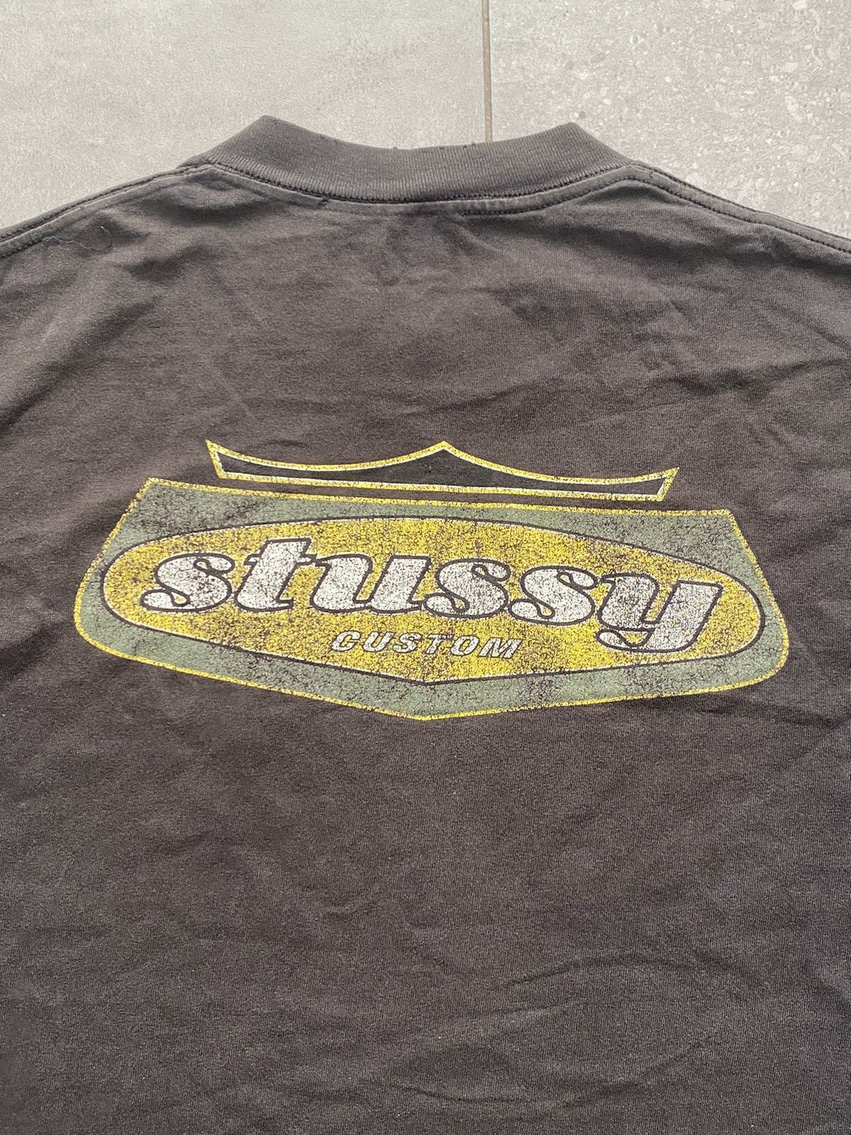 Stussy × Vintage Vintage Single Stitch Stussy Tee Size US L / EU 52-54 / 3 - 4 Thumbnail