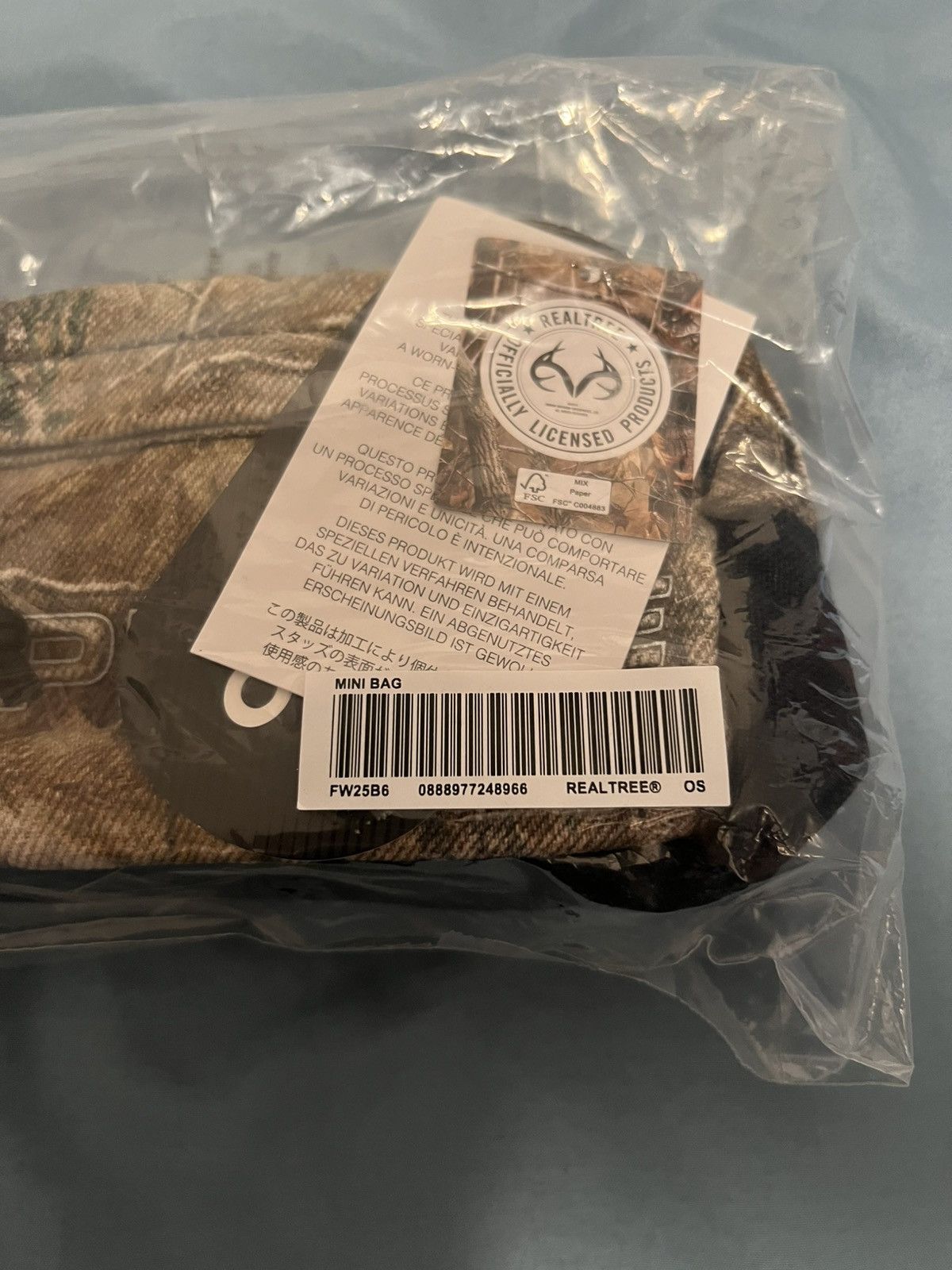 Supreme Supreme Denim Mini Shoulder Bag RealTree Camo Size ONE SIZE - 3 Thumbnail