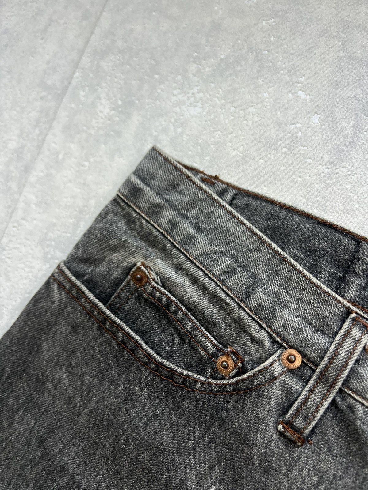 Hysteric Glamour 00’s HYSTERIC GLAMOUR KINKY VINTAGE STRAIGHT JEANS Y2K Size US 32 / EU 48 - 11 Thumbnail