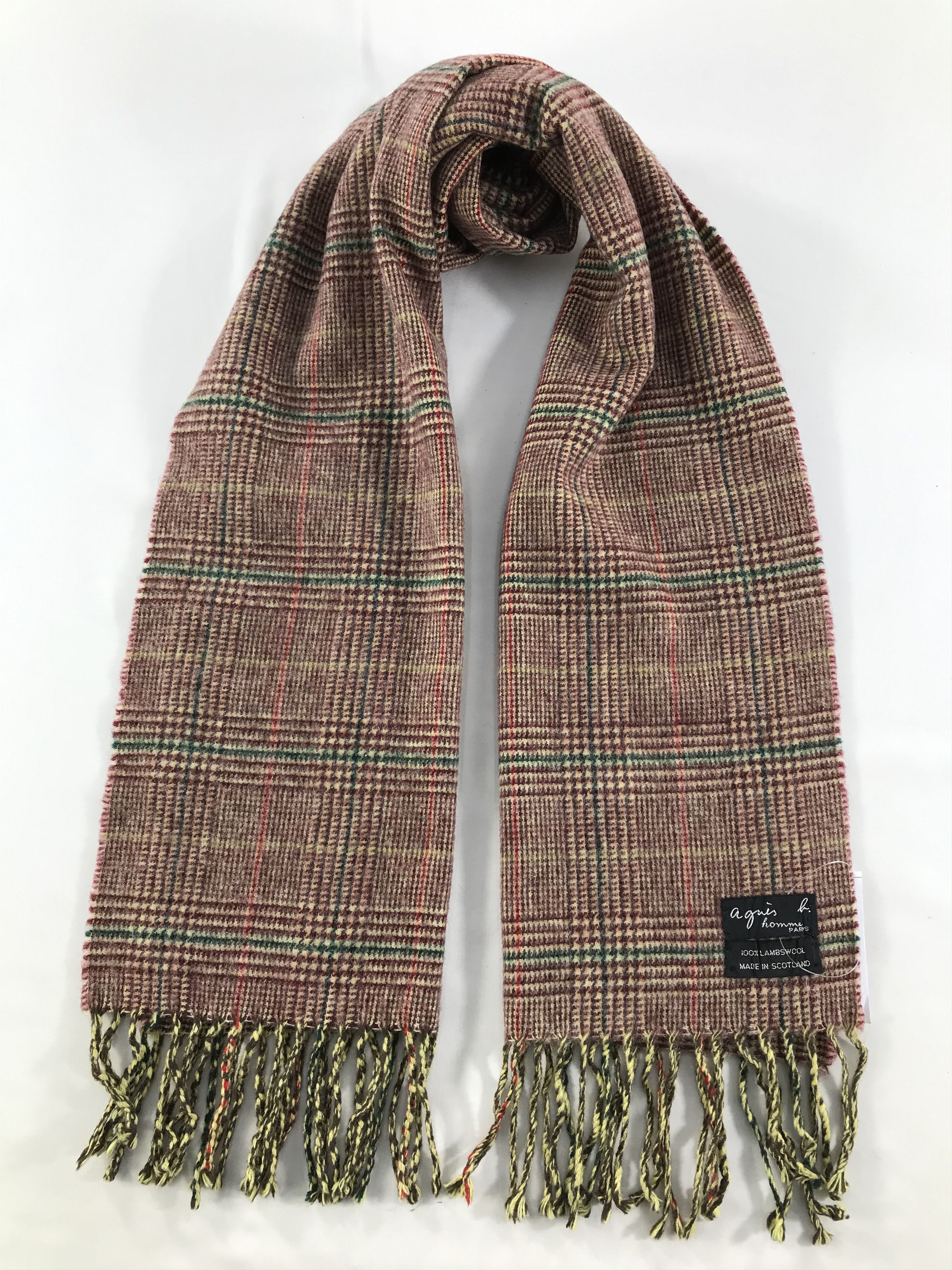 agnes b. Vintage Agnes B Scarf/Muffler/Neckwear MF1246 Size ONE SIZE - 1 Thumbnail