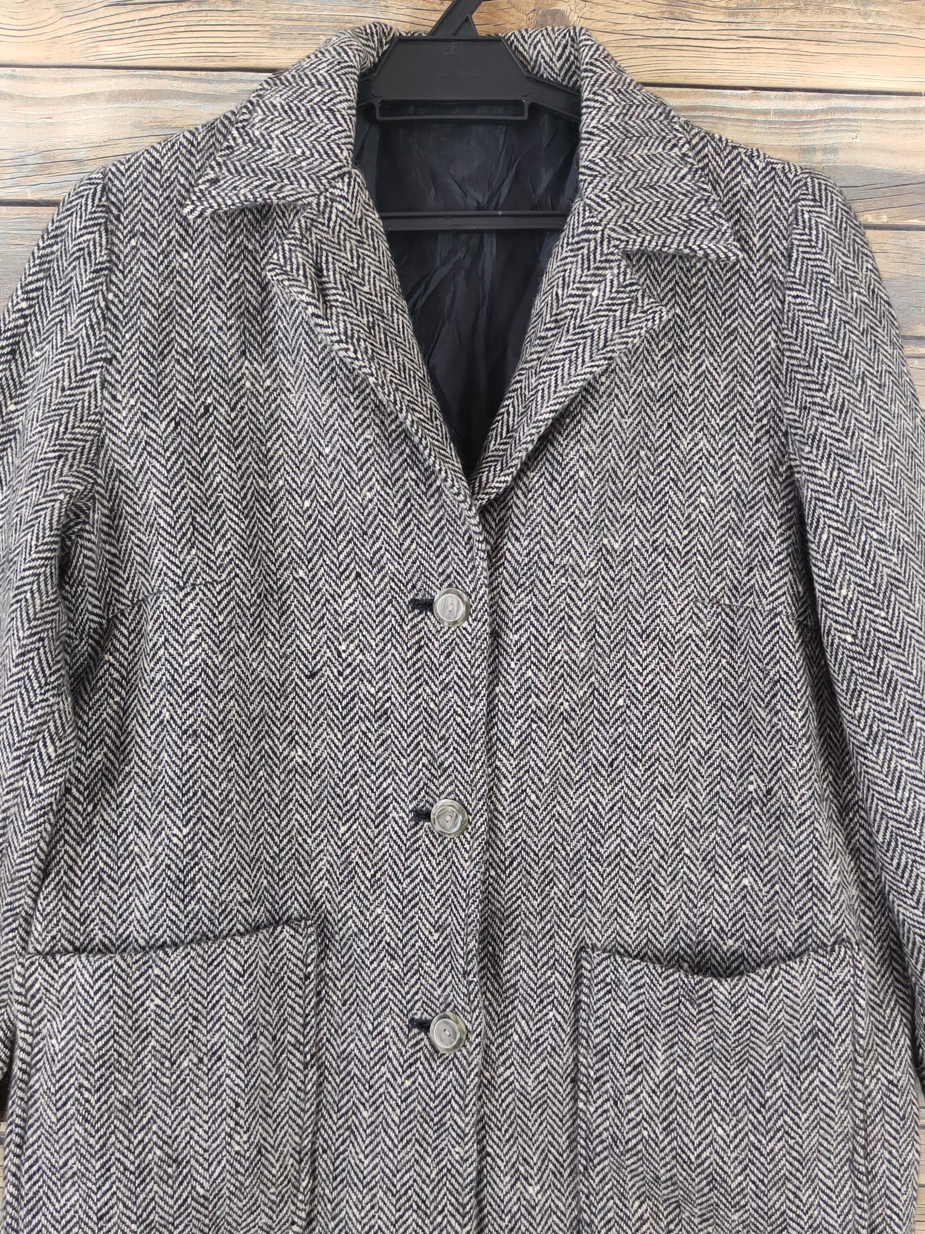 Japanese Brand × Vintage Vintage Japanese Brand Black White Jackets Size M / US 6-8 / IT 42-44 - 2 Thumbnail