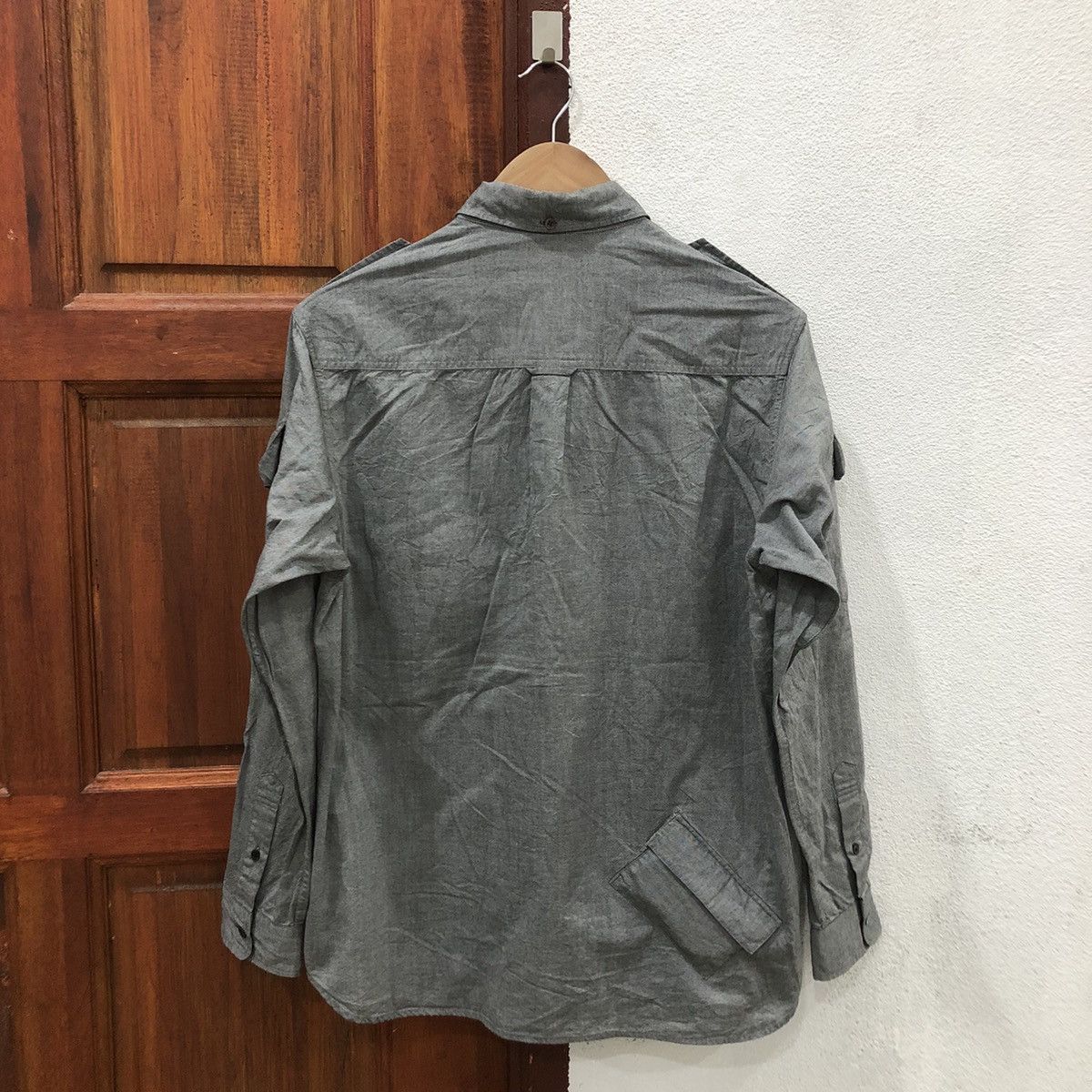 Comme des Garcons Comme des Garcon AD2009 Military Style Longsleeve Shirt Size US S / EU 44-46 / 1 - 2 Thumbnail