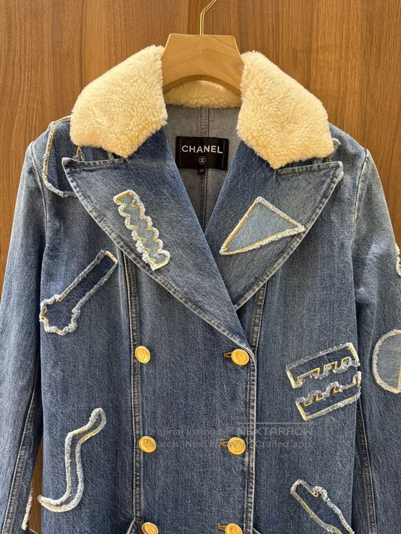 Chanel Chanel Denim jacket Size XXS / US 00 / IT 34 - 3 Thumbnail
