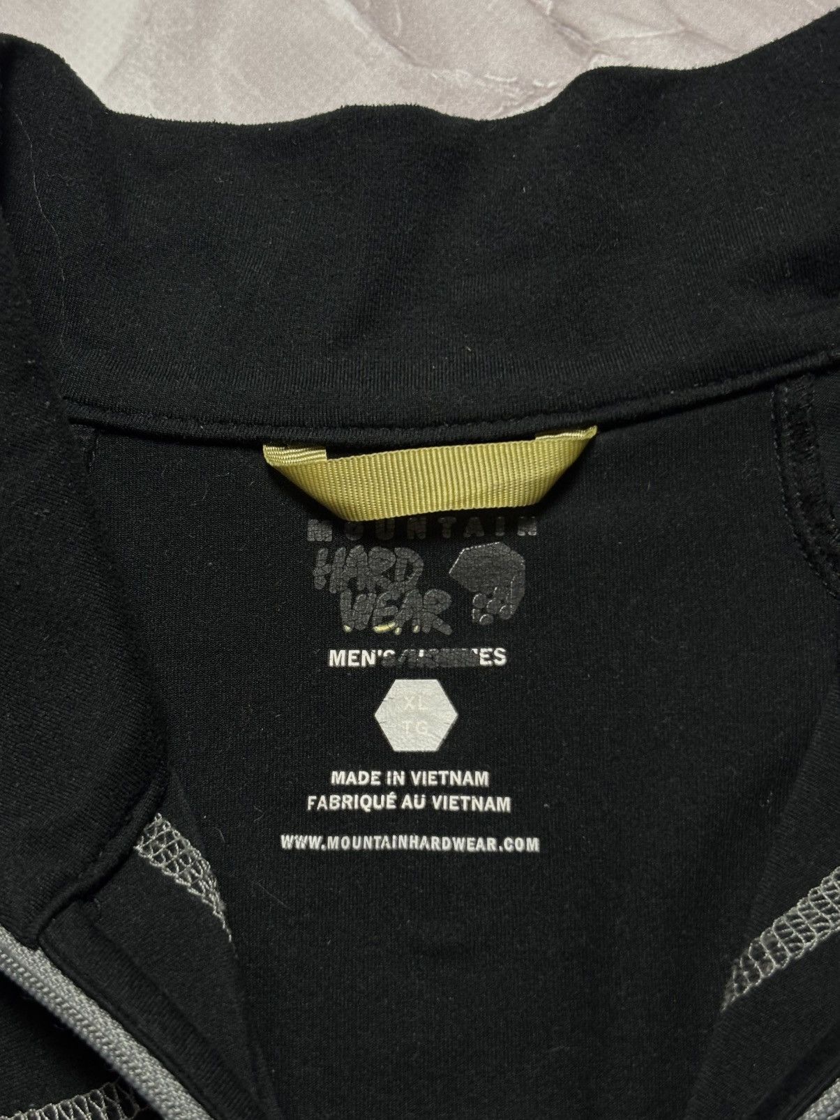 Mountain Hardwear Mountain Hardwear Half-Zip Mid-Layer Black Mens XL Size US XL / EU 56 / 4 - 12 Thumbnail
