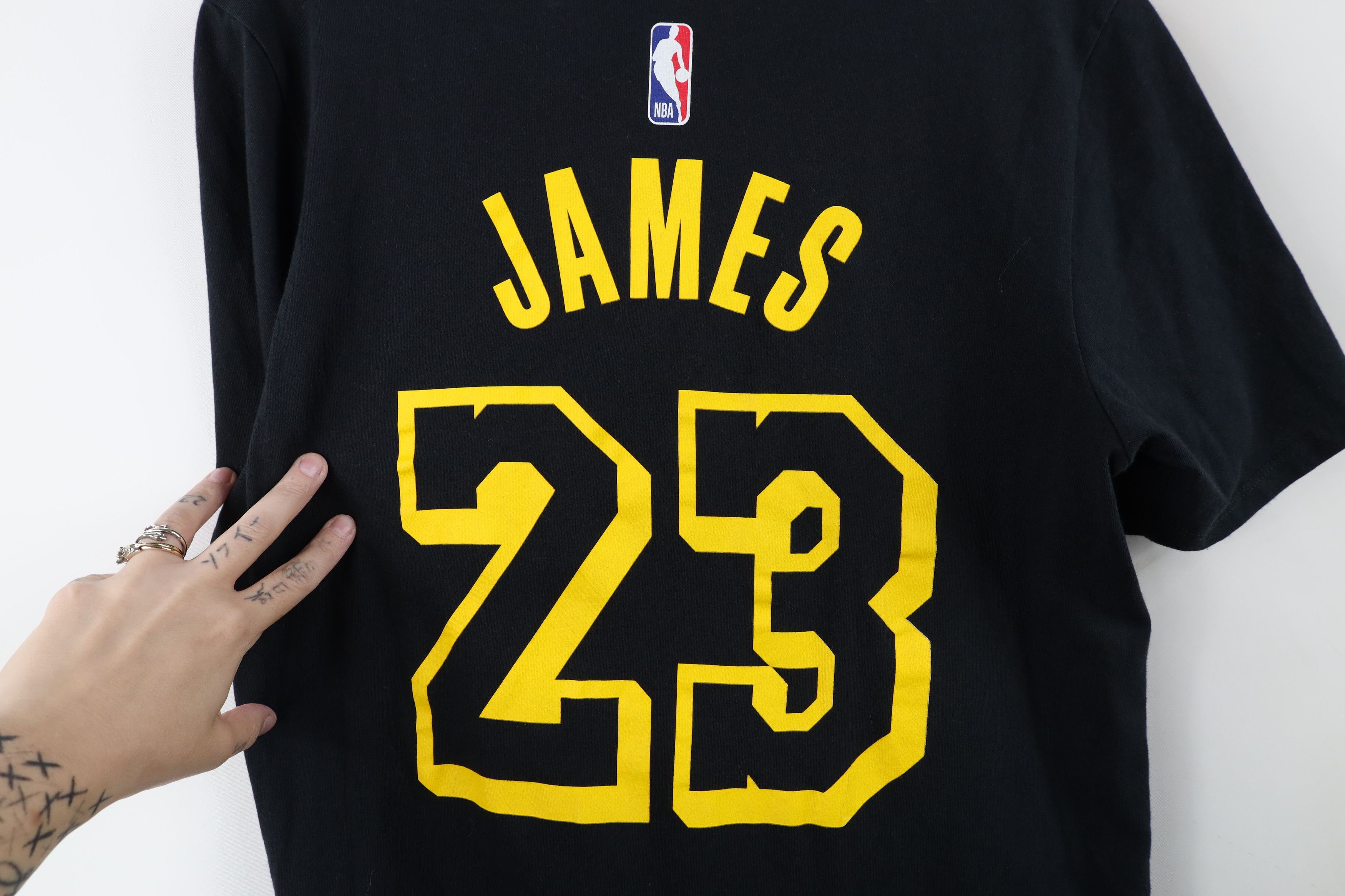 Nike Nike Los Angeles Lakers Basketball Jersey T-Shirt Black Size US S / EU 44-46 / 1 - 12 Thumbnail