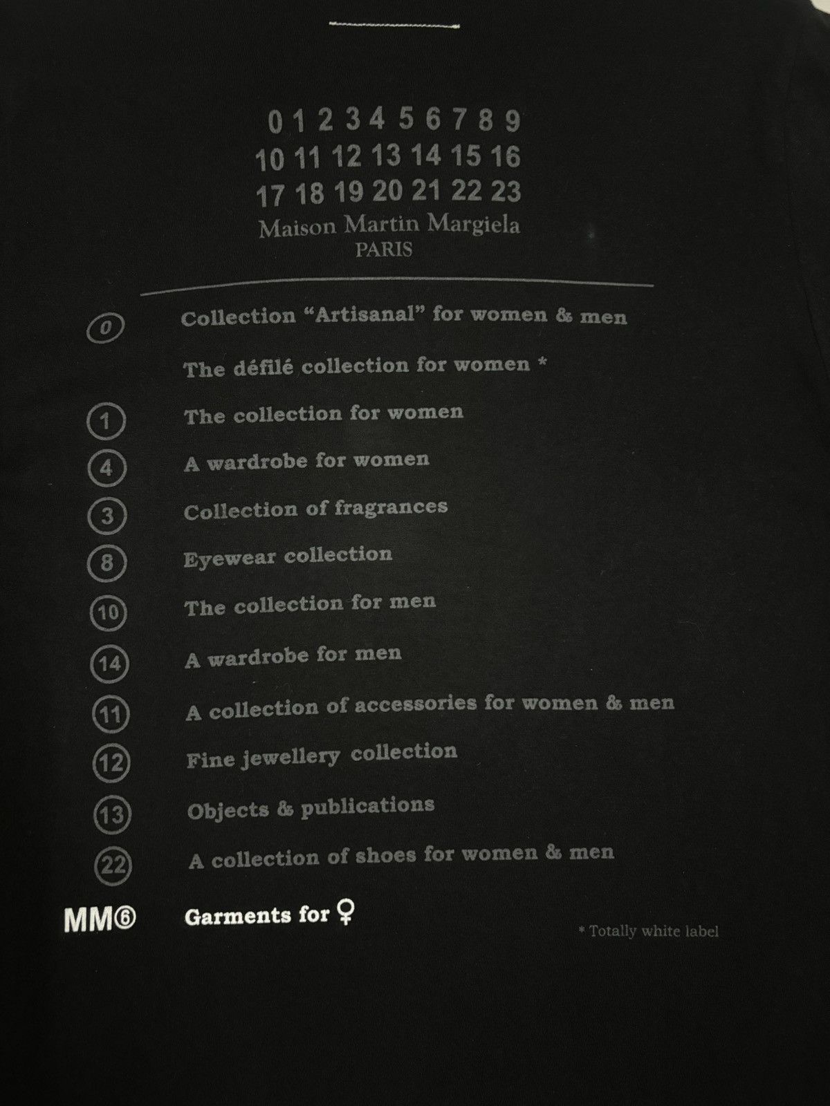 Maison Margiela MM6 Maison Martin Margiela Black Short Sleeve T-shirt Size US S / EU 44-46 / 1 - 12 Thumbnail