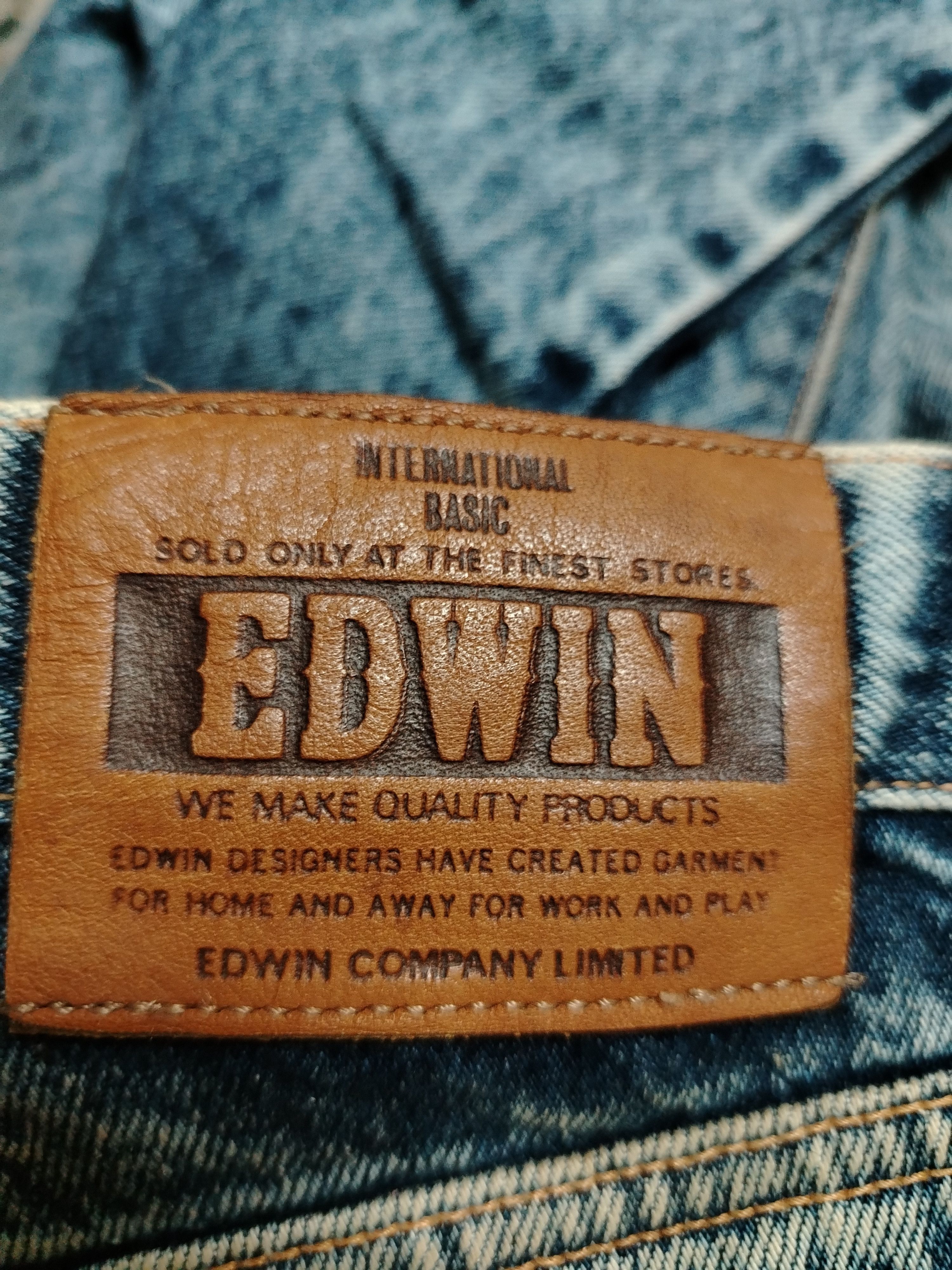 Edwin Vintage Edwin Acid Wash Size US 34 / EU 50 - 5 Thumbnail