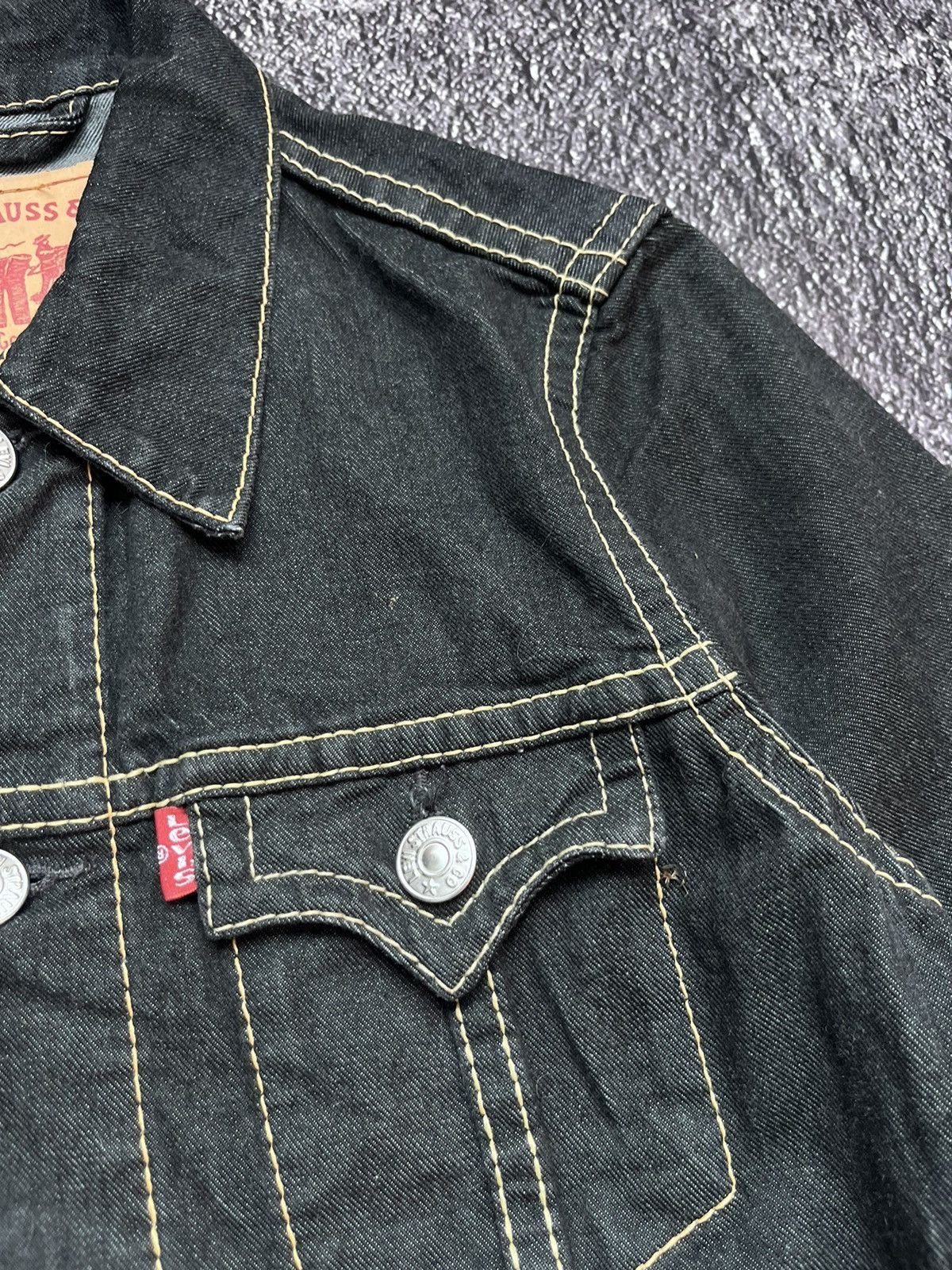 Levi's VINTAGE LEVIS DENIM TRUCKER JACKET 70921 Size S / US 4 / IT 40 - 3 Thumbnail