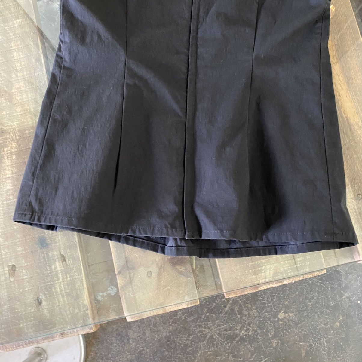 Japanese Brand A/T Black Pleated High Neck Top Size M / US 6-8 / IT 42-44 - 11 Thumbnail