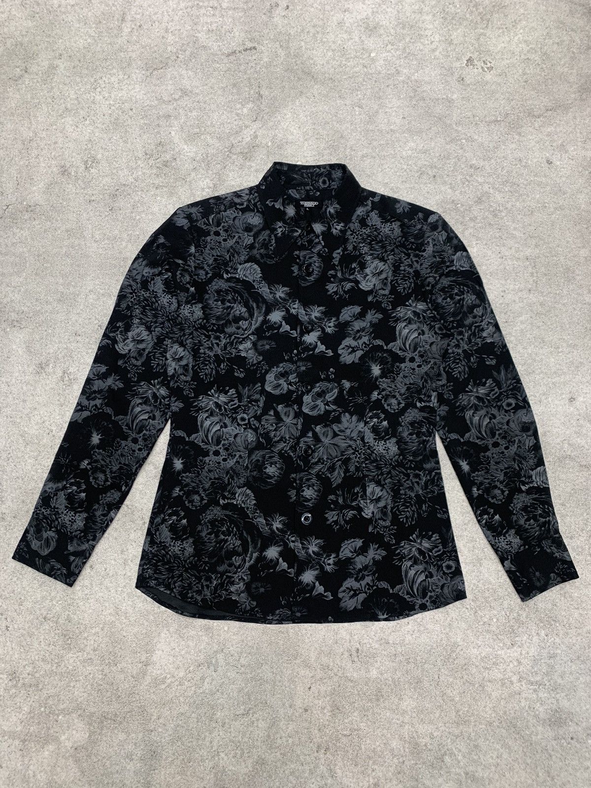 💥Tornado Mart Floral Print Longsleeve Shirt Button Up