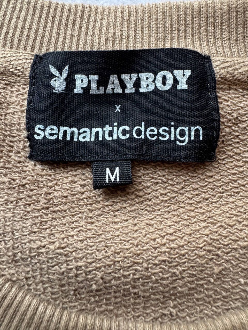 semanticdesign Semantic design x PLAYBOY sweatshirt Size US M / EU 48-50 / 2 - 5 Thumbnail