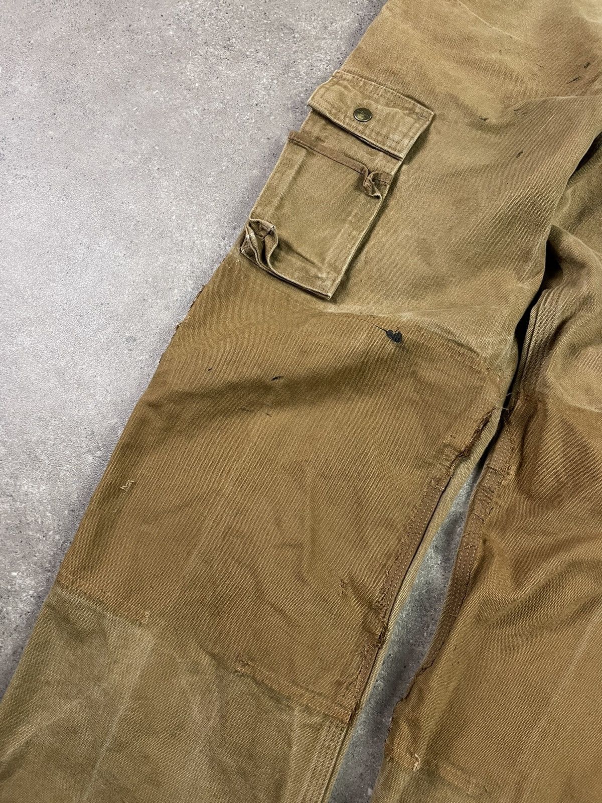 Carhartt × Vintage Vintage Y2K Carhartt Workwear Double Knee Pants Size US 30 / EU 46 - 7 Thumbnail