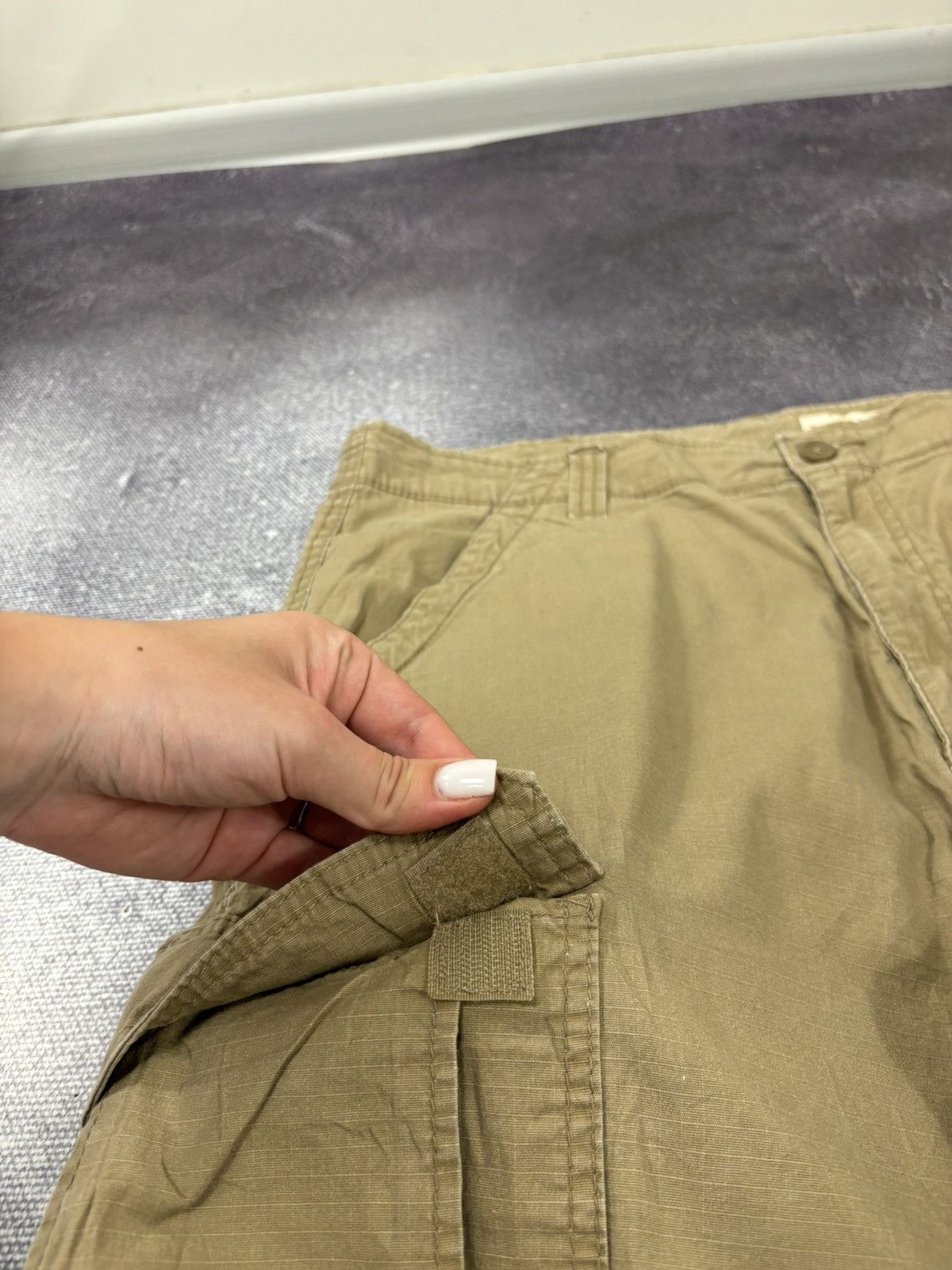 Wrangler Vintage Wrangler Men’s Utility Military Style Cargo Shorts Size US 36 / EU 52 - 4 Thumbnail