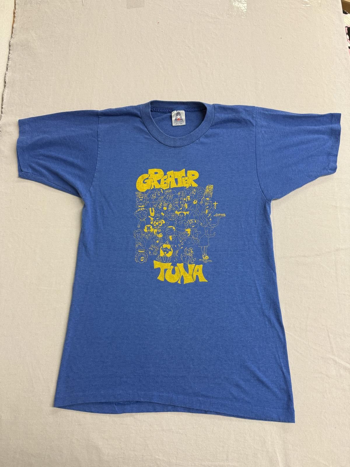 Other Vintage Greater Tuna Play T-shirt DPHS Brad Clark 1987 - L Size US L / EU 52-54 / 3 - 1 Thumbnail