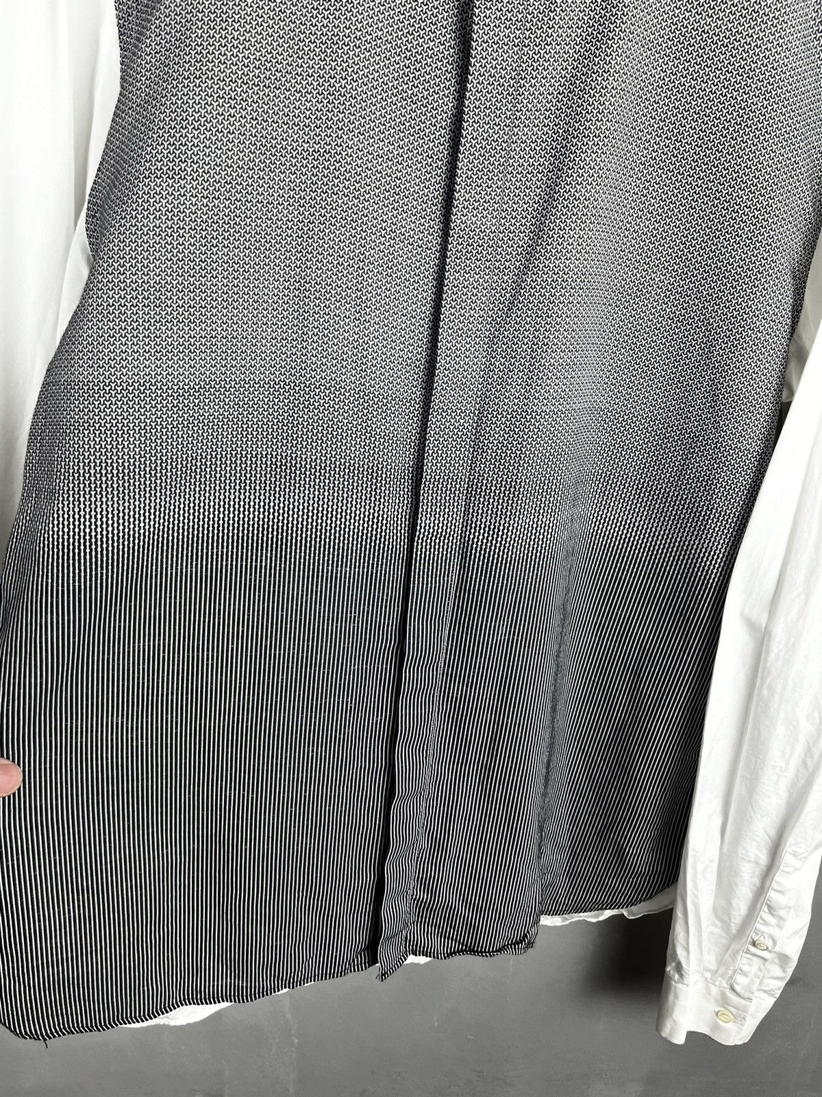 Neil Barrett Long sleeve avant-garde shirt.Like Saint Laurent or Dior. Size US L / EU 52-54 / 3 - 3 Thumbnail