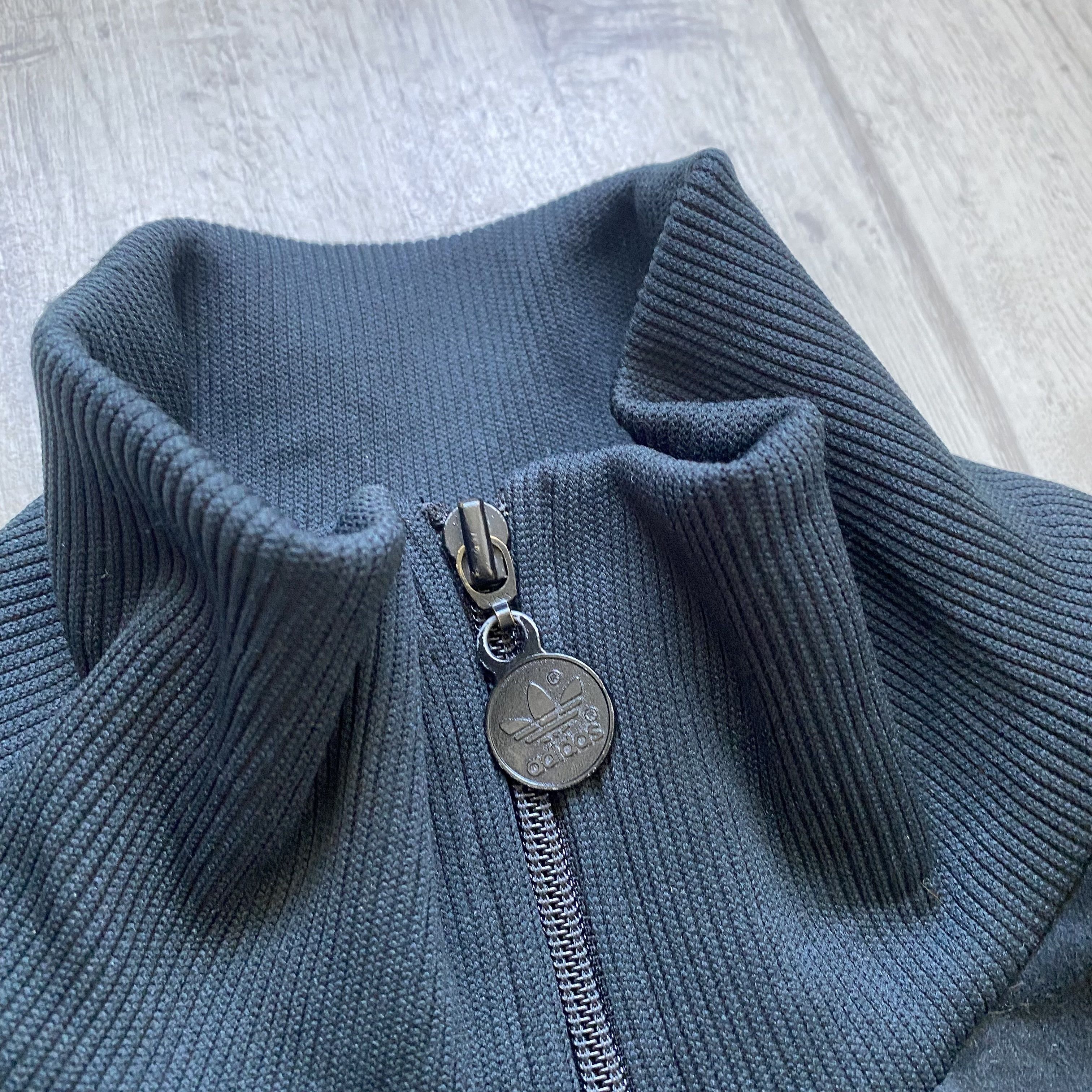 Adidas 🦏 Vintage 90s Adidas Track top jacket Velour Firebird Zip Size US L / EU 52-54 / 3 - 5 Thumbnail