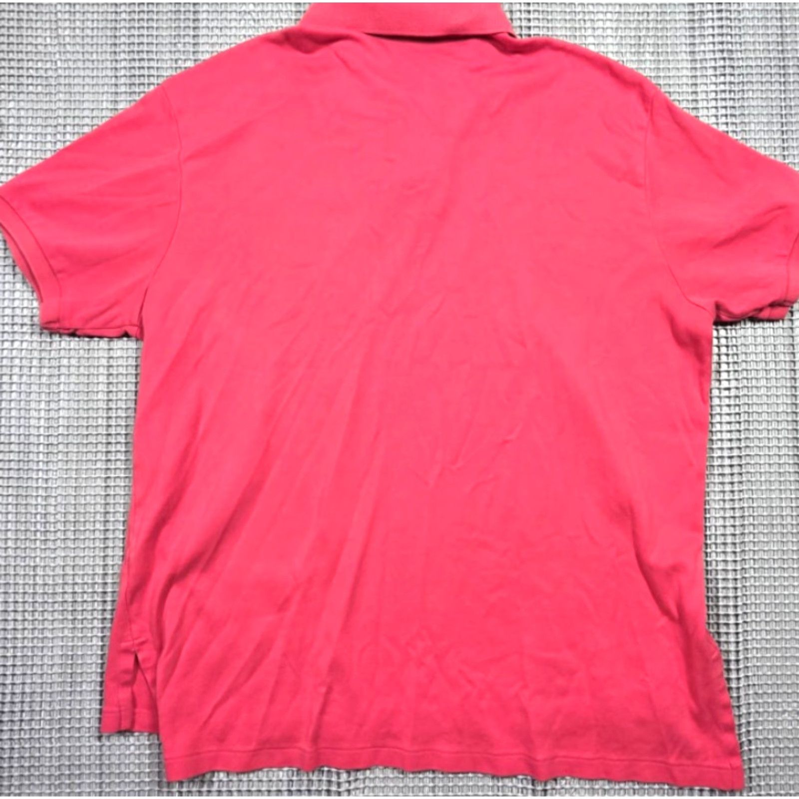 Polo Ralph Lauren Polo Ralph Lauren Polo Shirt XL Pink Green Pony Long Sleeve Mens Soft Custom Fit Size US XL / EU 56 / 4 - 7 Thumbnail