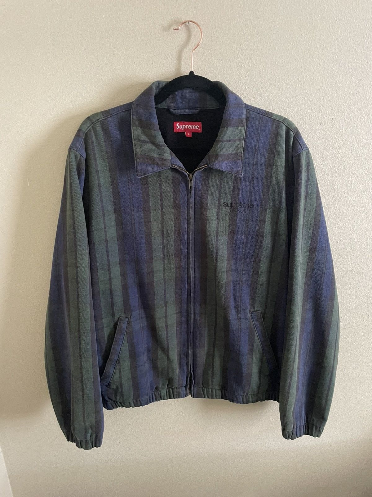 ジャケット・アウター 16AW Supreme Denim Harrington Jacket S Supreme 2016 Denim Harrington Denim Jacket - Blue Outerwear