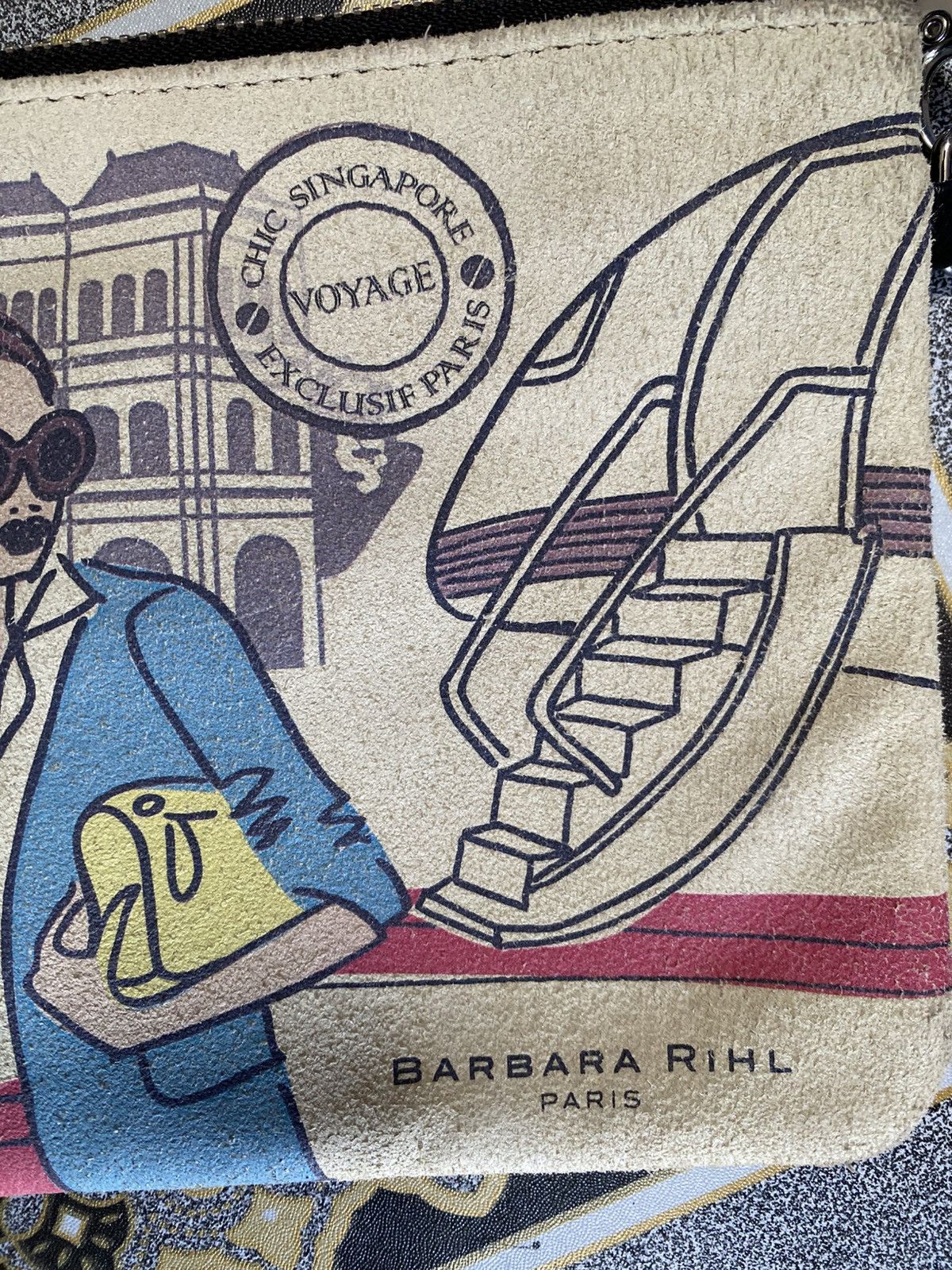 Designer BARBARA RIHL chic singapore voyage crossbody bab Size ONE SIZE - 8 Thumbnail