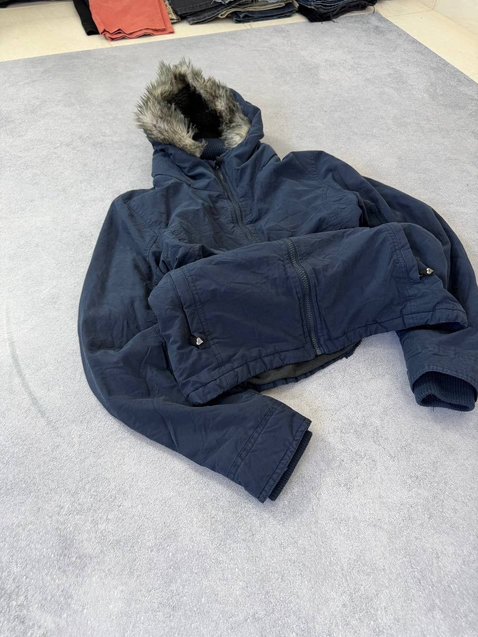 Japanese Brand VTG Streetwear Fur Avant-Garde Y2K Jacket Archive Japan Size S / US 4 / IT 40 - 5 Thumbnail