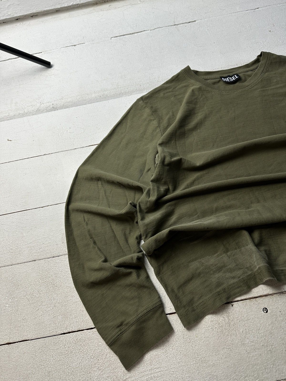 Diesel 🚨CRAZY DIESEL LONGSLEEVE Y2K WITH LOGO STAR RARE OPIUM Size US XL / EU 56 / 4 - 2 Thumbnail