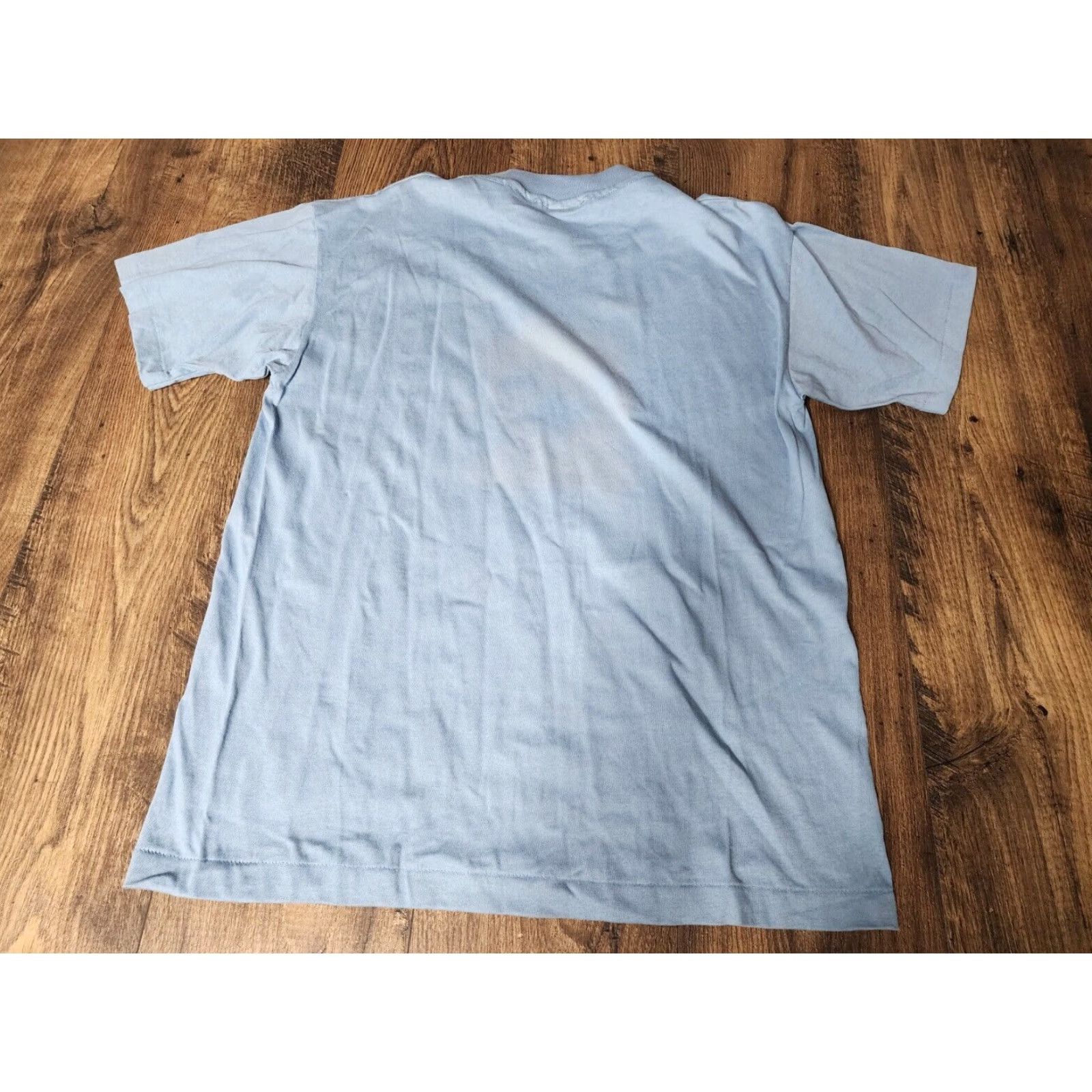 Vintage VINTAGE 90s Crash Test Dummies Music Tour T Shirt Mens L Blue Wild Oats Distressed Graphic Tee Size US L / EU 52-54 / 3 - 5 Thumbnail