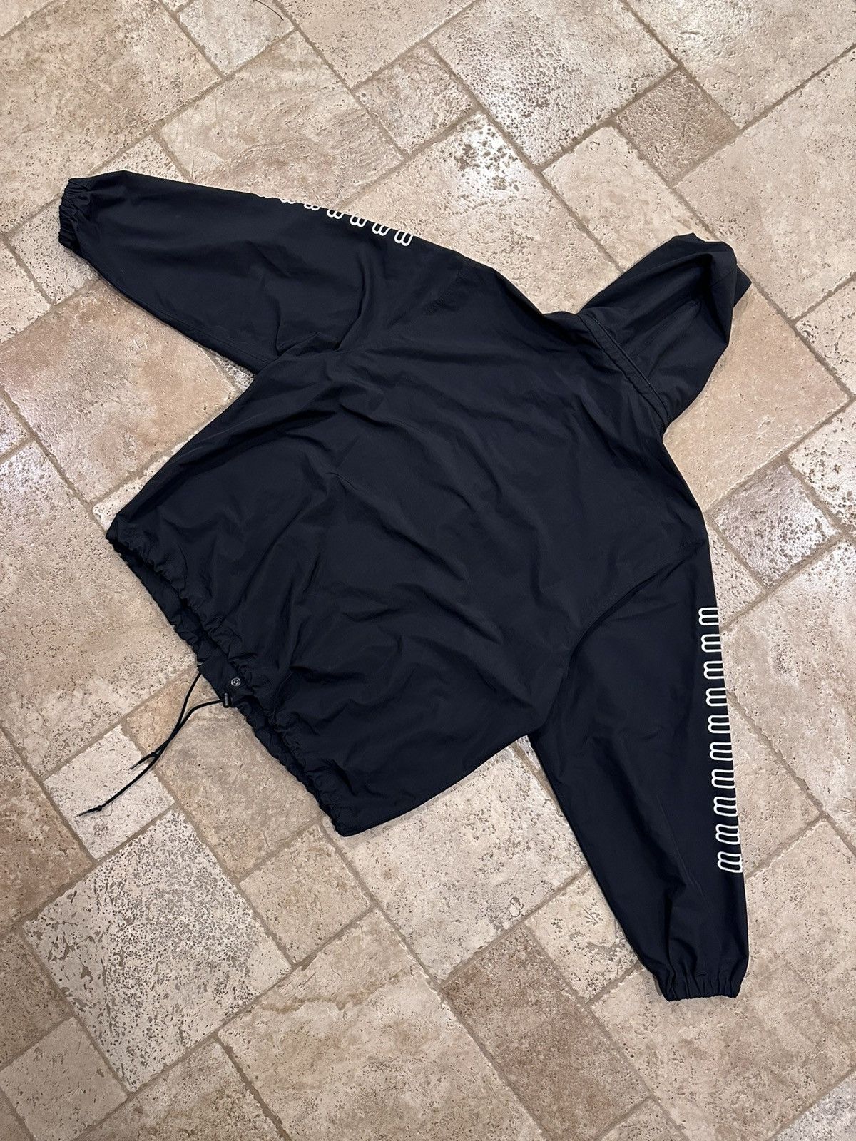 Balenciaga Balenciaga Double BB Icon Arm Print Coaches Black Zip Jacket Size US M / EU 48-50 / 2 - 10 Thumbnail