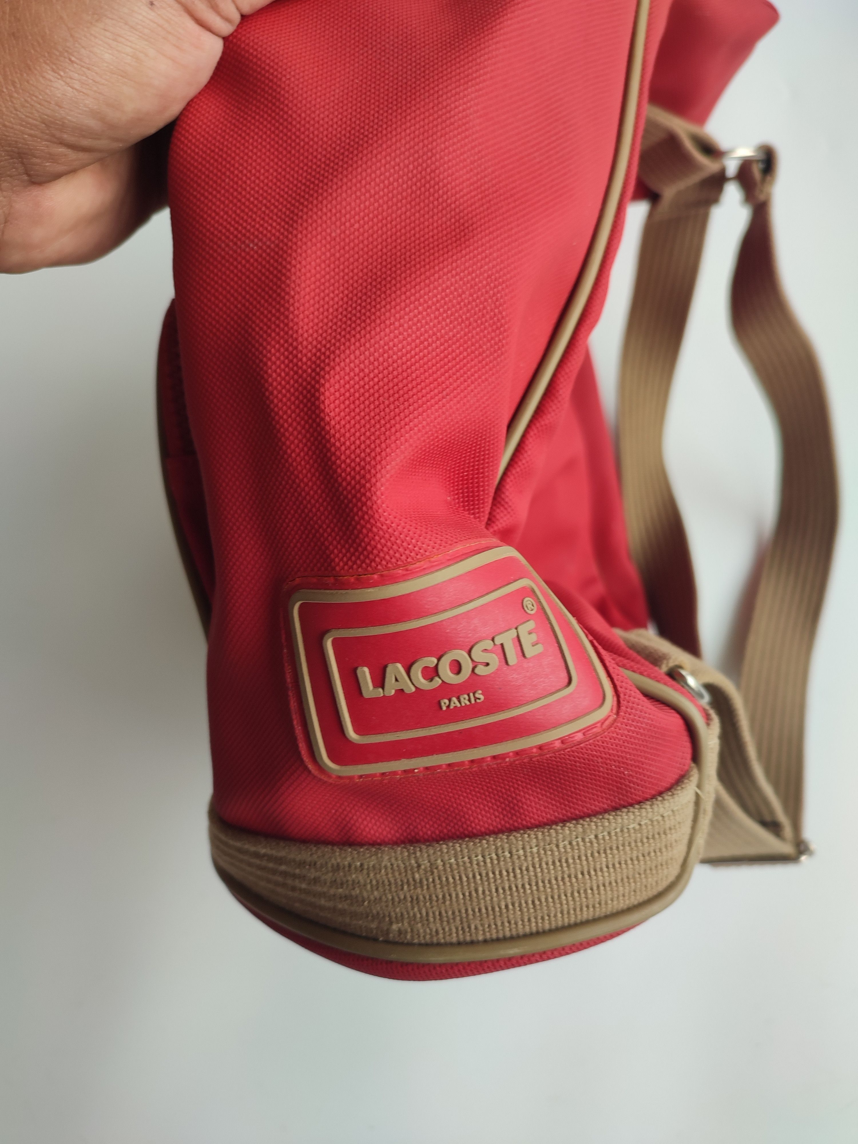 Lacoste Auth Lacoste pvc leather backpack Size ONE SIZE - 2 Thumbnail