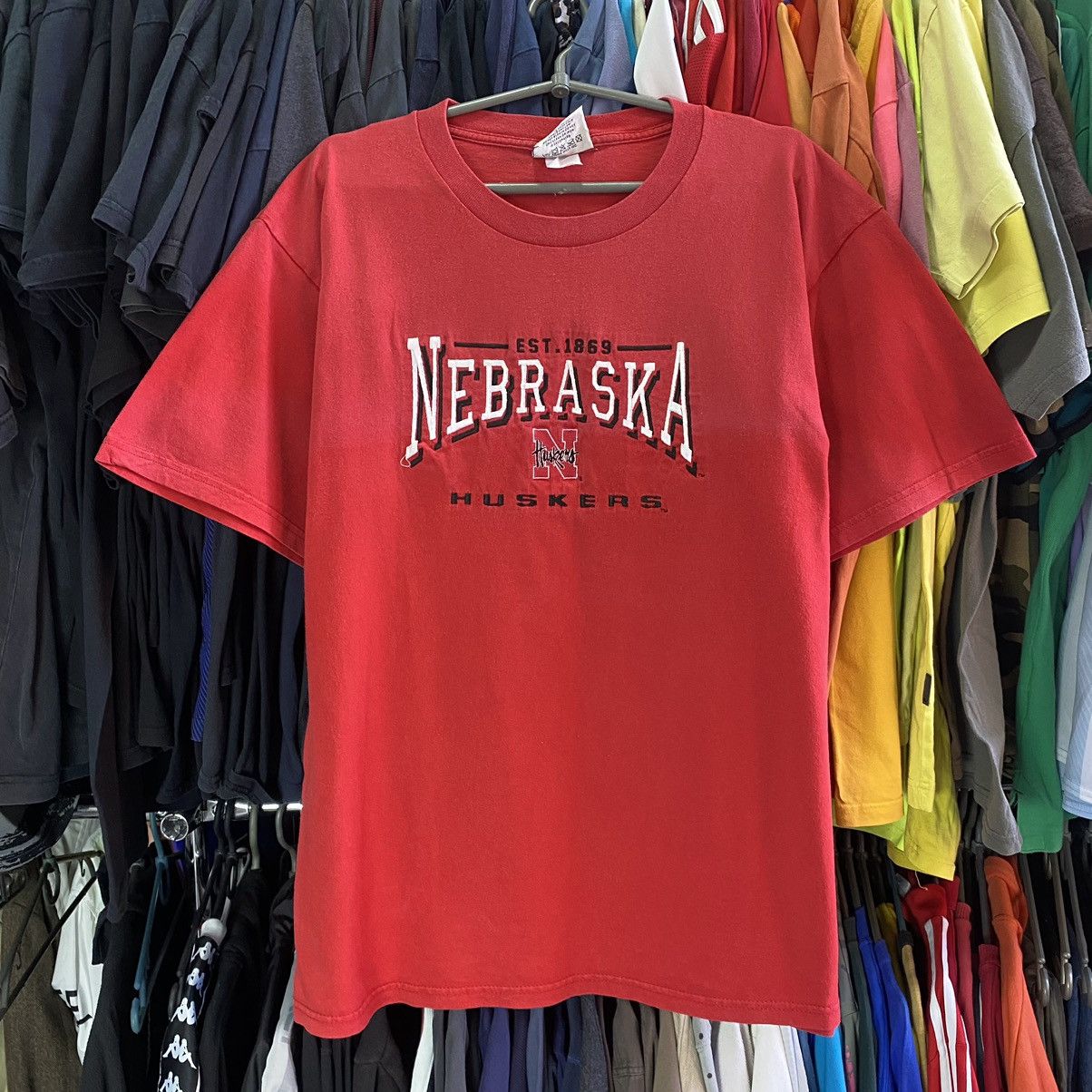 Lee Vintage Lee Sport Nebraska Huskers 90’s tee Size US L / EU 52-54 / 3 - 1 Thumbnail