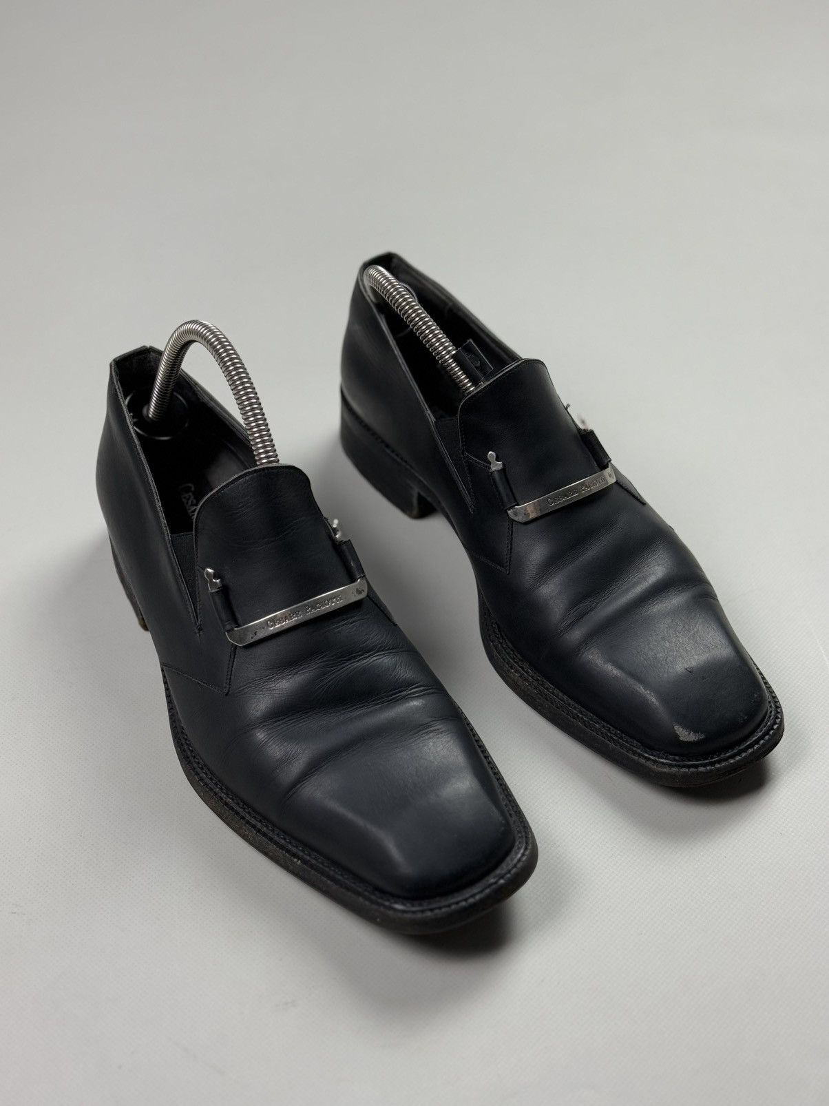 Vintage Cesare Paciotti Vintage Men’s Leather Formal Loafers Shoes Size US 8 / EU 41 - 1 Thumbnail
