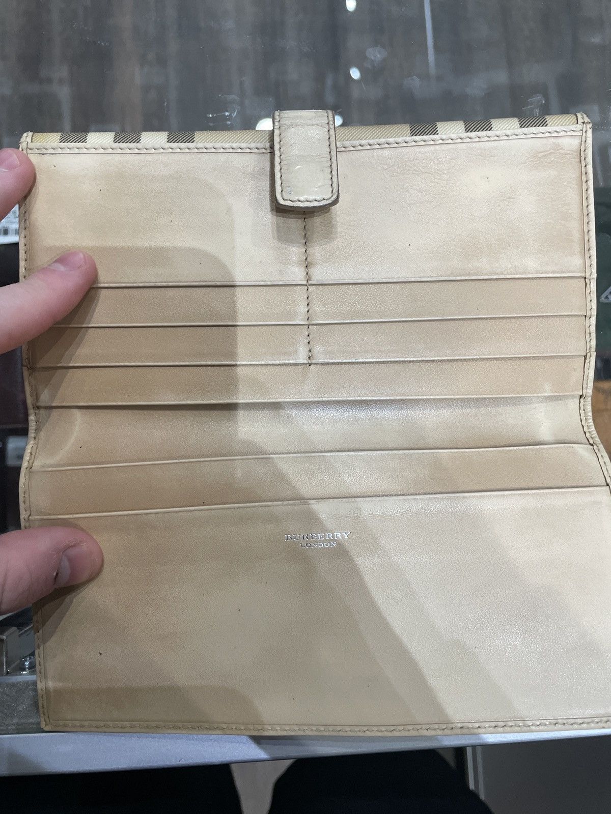 Burberry Burberry London Nova Check Long Bifold Wallet Size ONE SIZE - 4 Thumbnail