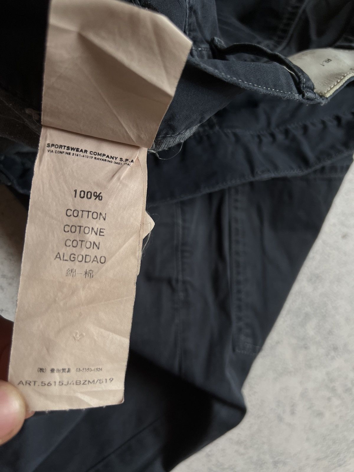 Stone Island × Vintage STONE ISLAND VINTAGE PATCH LOGO PANTS DISTRESSED CHINO y2k Size US 32 / EU 48 - 14 Thumbnail