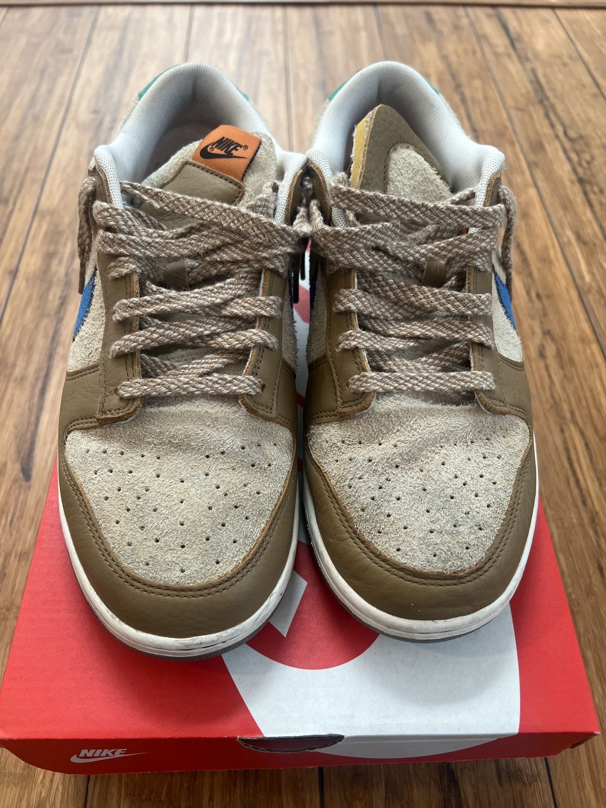 Nike Nike x Size? Dunk low Size US 10.5 / EU 43-44 - 1 Thumbnail