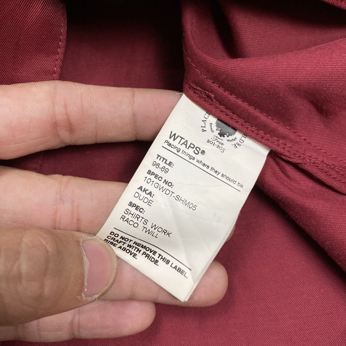 Wtaps WTAPS Work Raco Twill Bowling Shirts Size US M / EU 48-50 / 2 - 11 Thumbnail