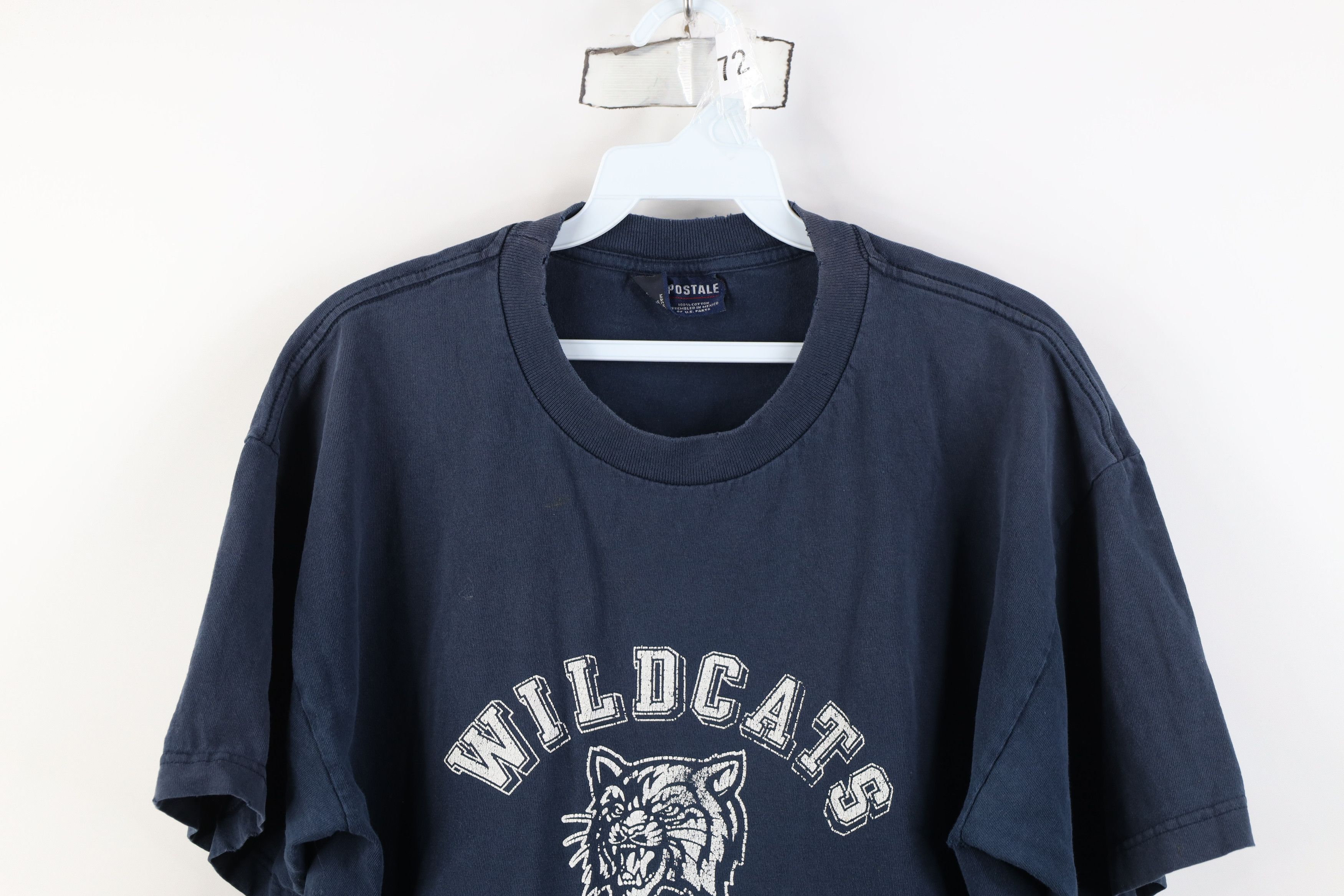 Aeropostale Vtg 90s Y2K Aeropostale Spell Out Wildcats Athletics T-Shirt Size US L / EU 52-54 / 3 - 2 Thumbnail