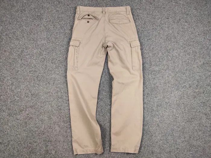 Timberland Vintage 90's Timberland Japan Zip Faded Beige Cargo Pants Size US 34 / EU 50 - 5 Thumbnail