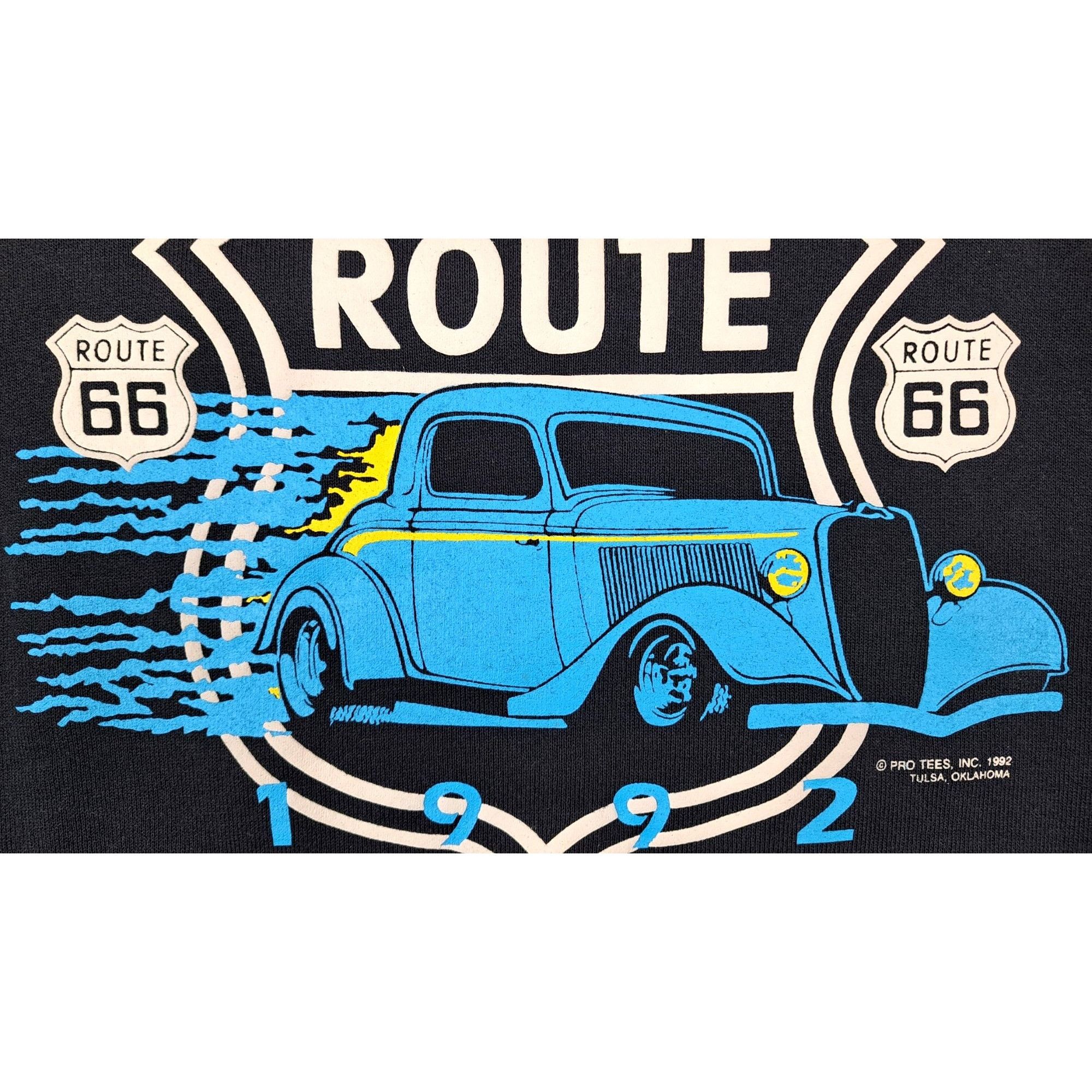 Fruit Of The Loom Vintage Tulsa State Fair Sweatshirt Glow In Dark Hot Rod 2XL Size US XXL / EU 58 / 5 - 8 Thumbnail