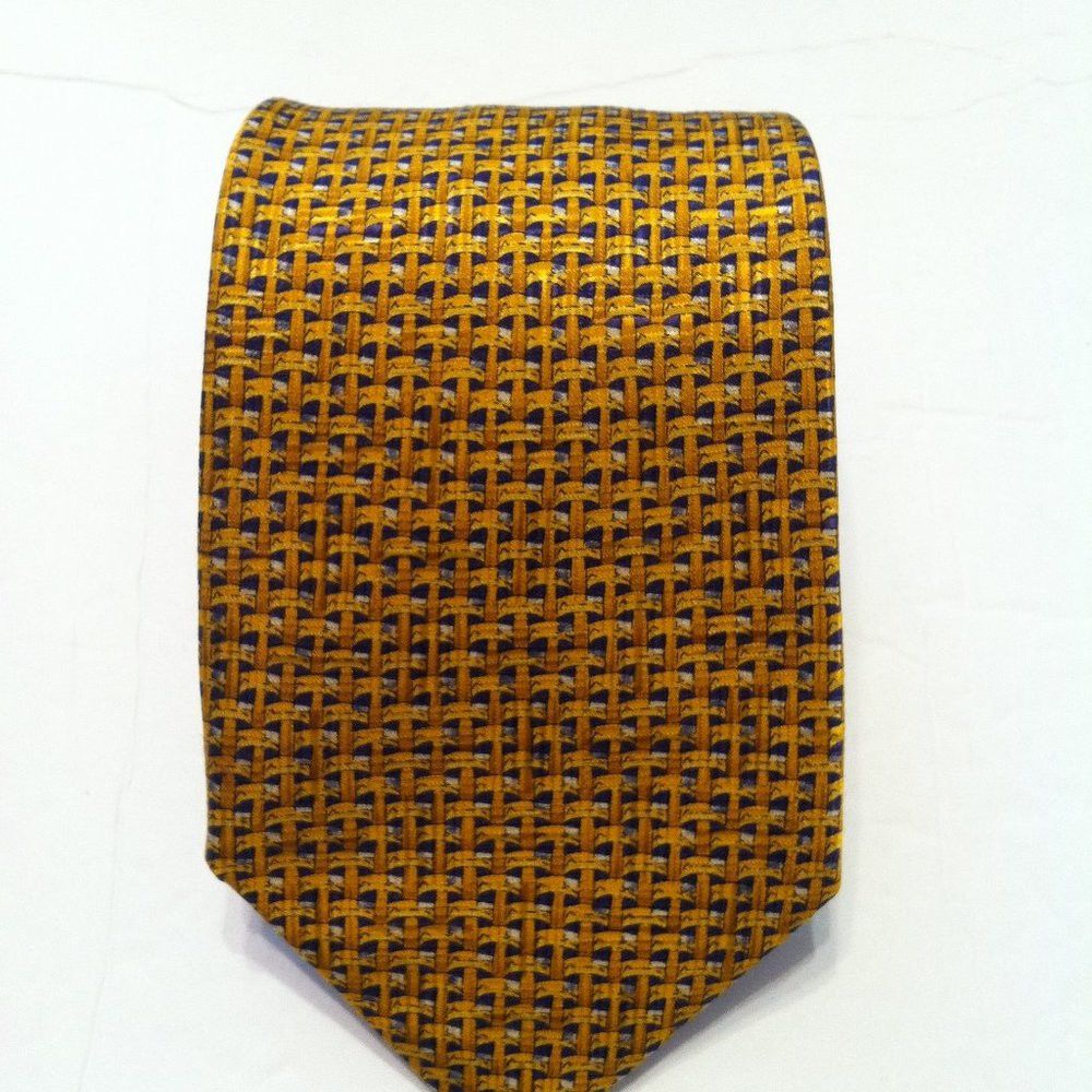 Robert Talbott ROBERT TALBOTT MEN'S NEW 100%SILK TIE WIDTH: 3 3/4" Size ONE SIZE - 1 Thumbnail