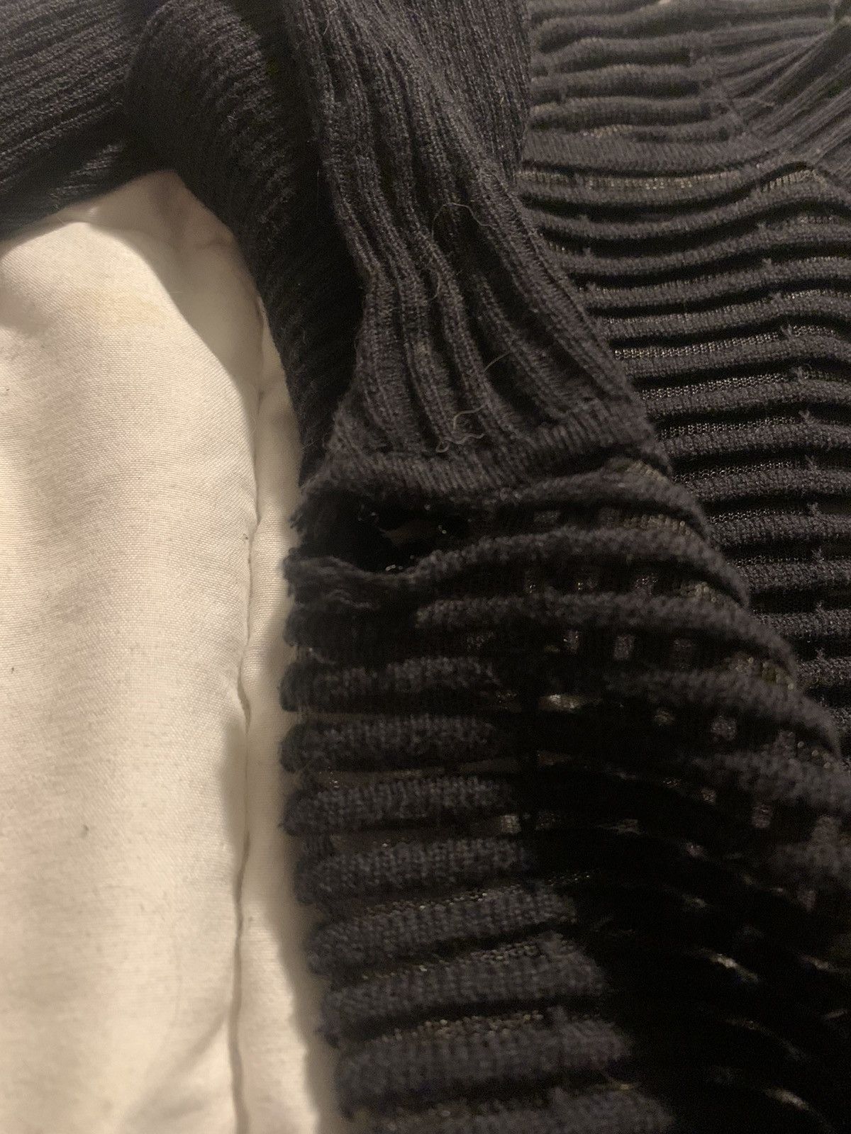 Rick Owens S/S15 Ribbed Knit Sweater Size US XS / EU 42 / 0 - 6 Preview