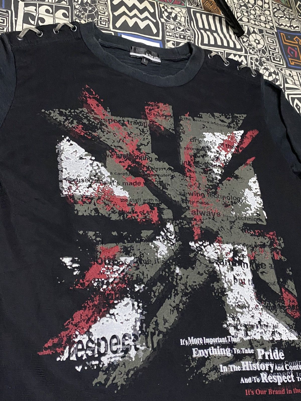 Japanese Brand In The Attic Mesh Seditonaries Longsleeve T shirt Size US L / EU 52-54 / 3 - 2 Thumbnail