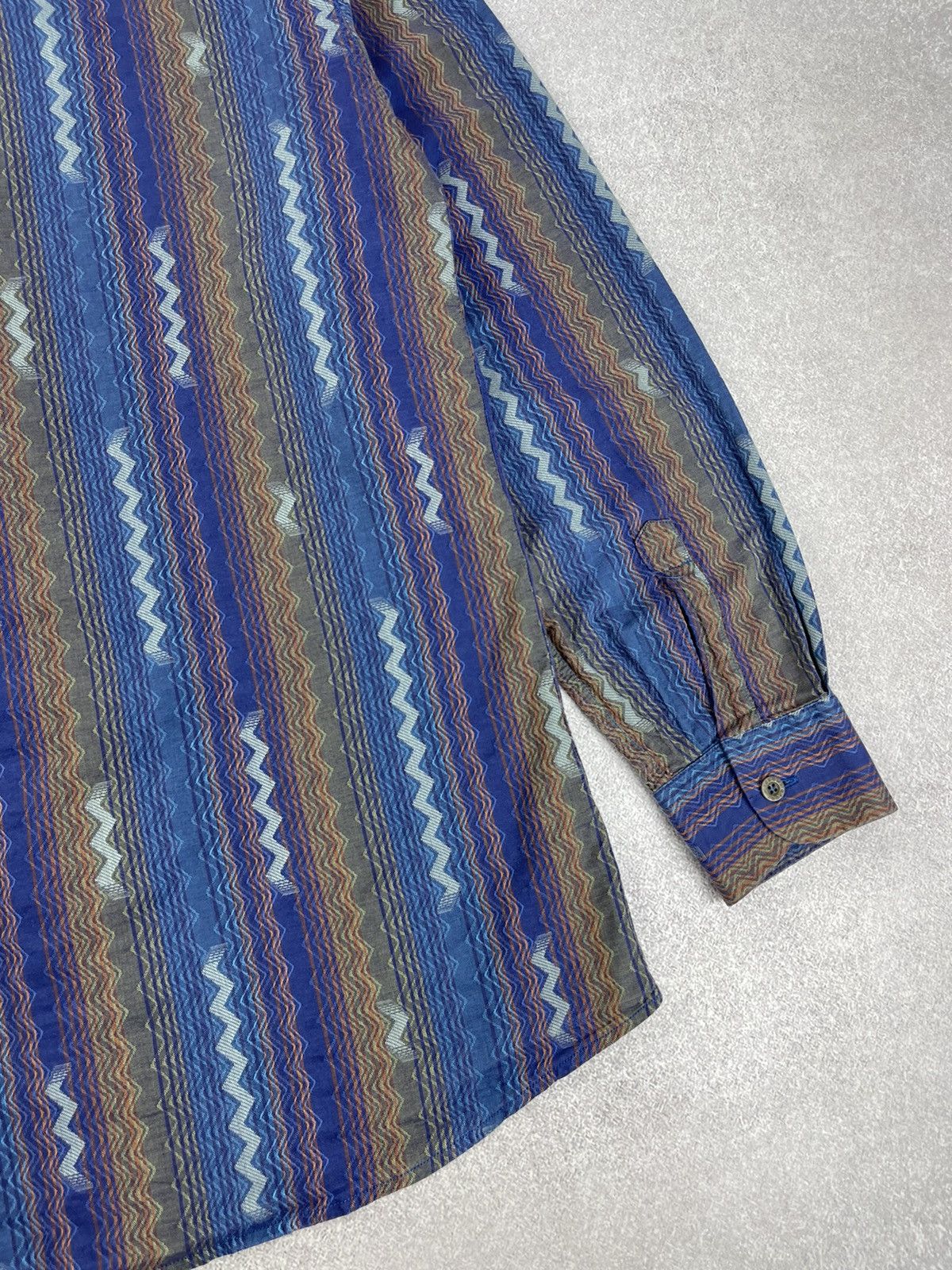 Missoni Vintage Missoni Sport Long Sleeve Shirt Size 52 Size US L / EU 52-54 / 3 - 12 Thumbnail