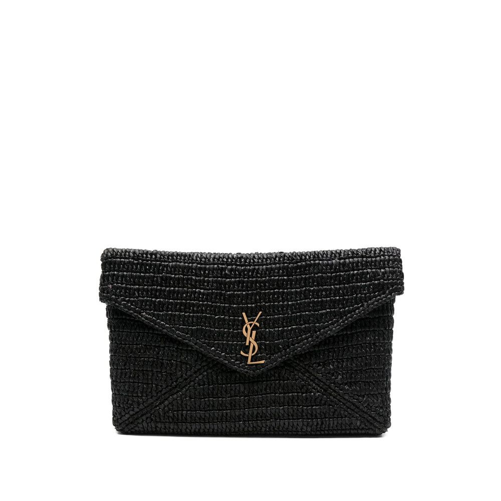 Saint Laurent Paris Saint Laurent BLACK Clutch Bags Size ONE SIZE - 1 Thumbnail