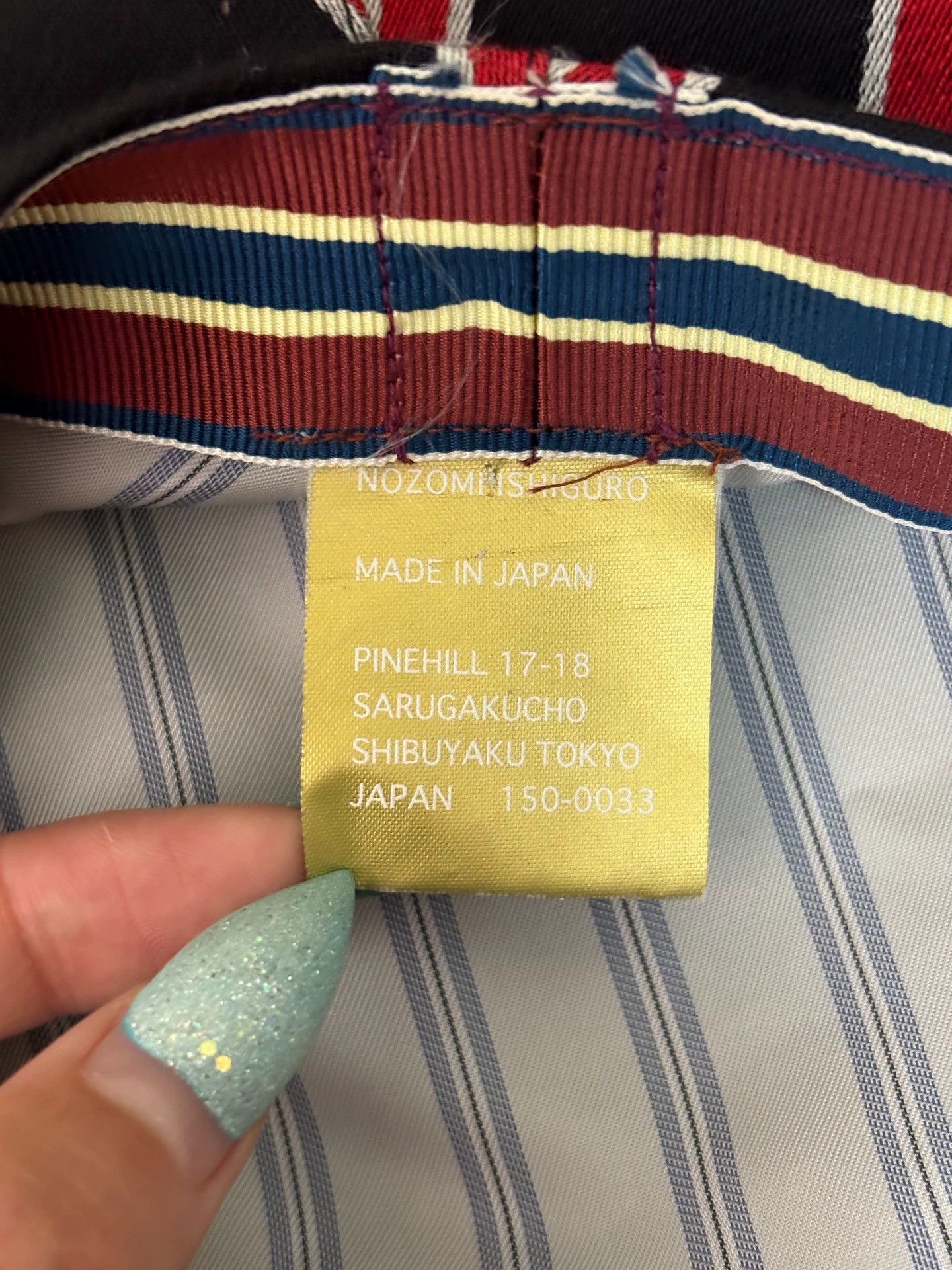 Nozomi Ishiguro Nozomi Ishiguro Archive Oversized Asym Cap Gold Label Size ONE SIZE - 5 Thumbnail