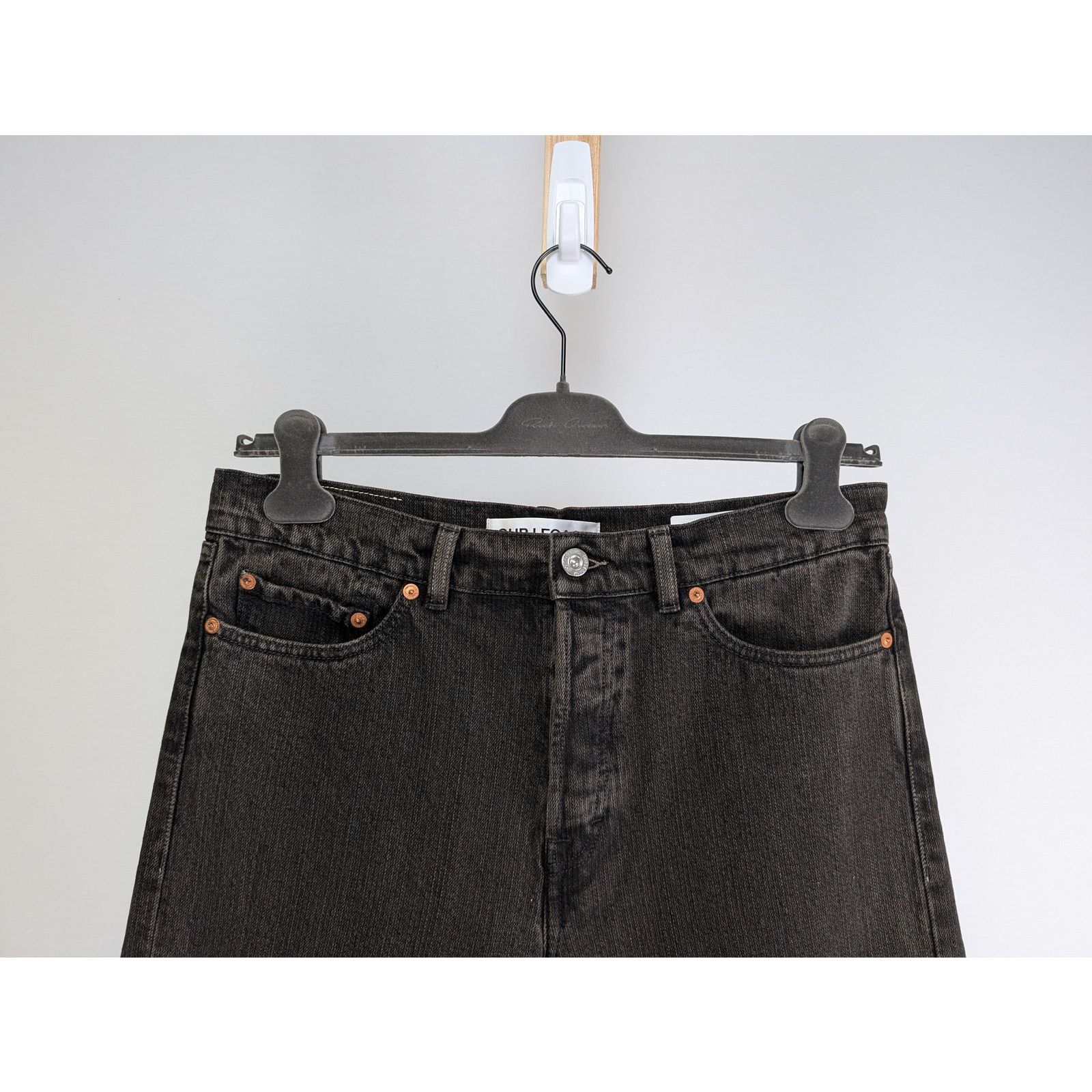 Our Legacy o1rshd1 Kamari Black Chain Twill Jean in Black Size US 31 - 3 Thumbnail