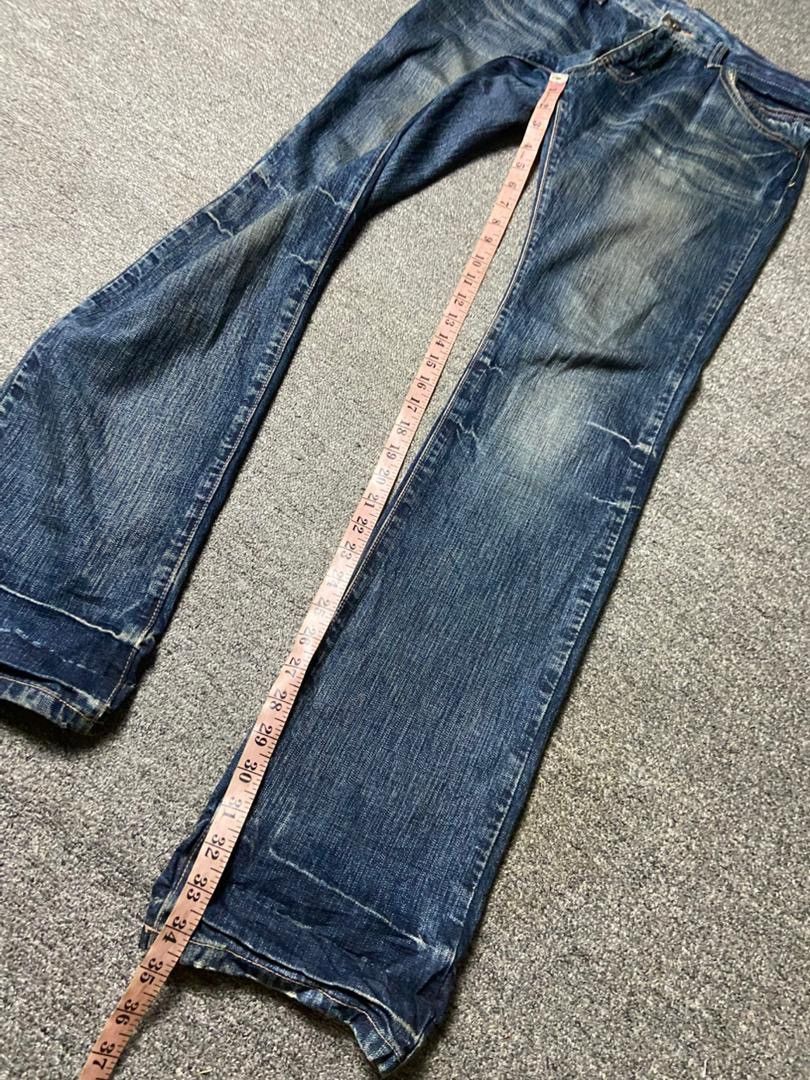 Michel Klein MK Michel Klein Homme Paris Distressed Jeans (171) Size US 33 - 6 Thumbnail