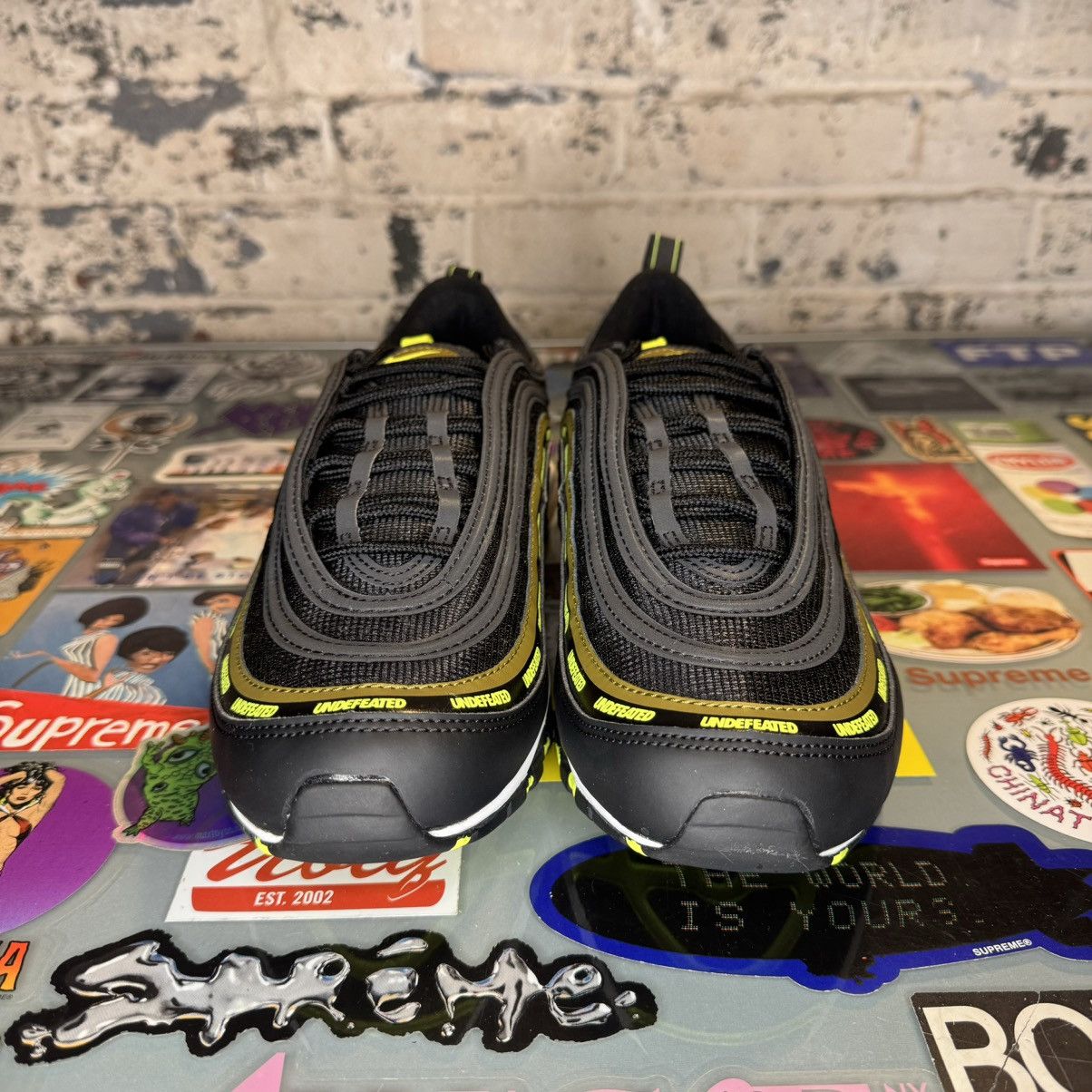 Nike × Undefeated Nike Air Max 97 Undefeated Black Sz 10 Brand New Size US 10 / EU 43 - 4 Thumbnail
