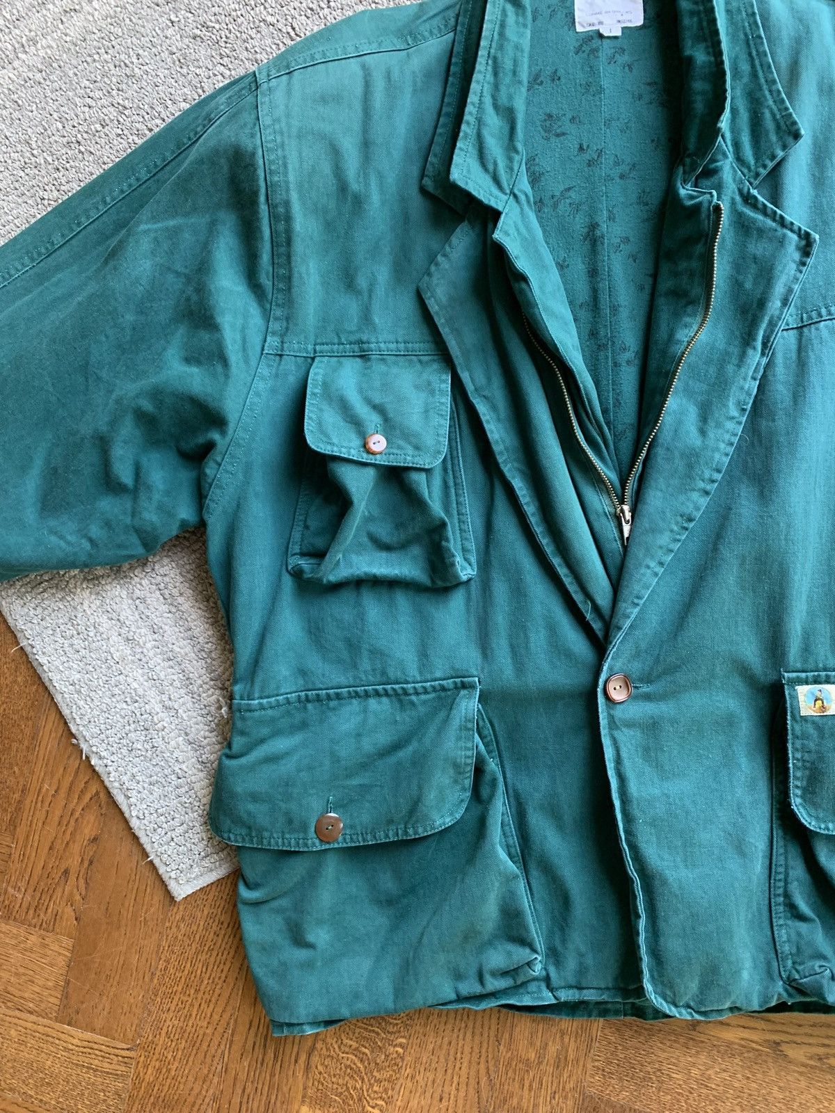 Vintage 1980s Vintage Comme Des Garcons Style Jacket Chore CDG Size US M / EU 48-50 / 2 - 16 Thumbnail