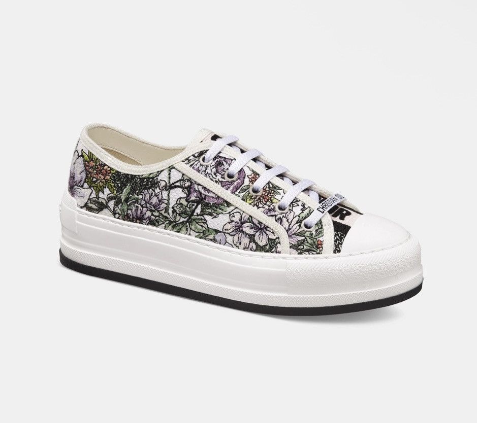 Dior Dior WALK'N'DIOR PLATFORM SNEAKER White Multicolor Size US 9 / IT 39 - 1 Thumbnail