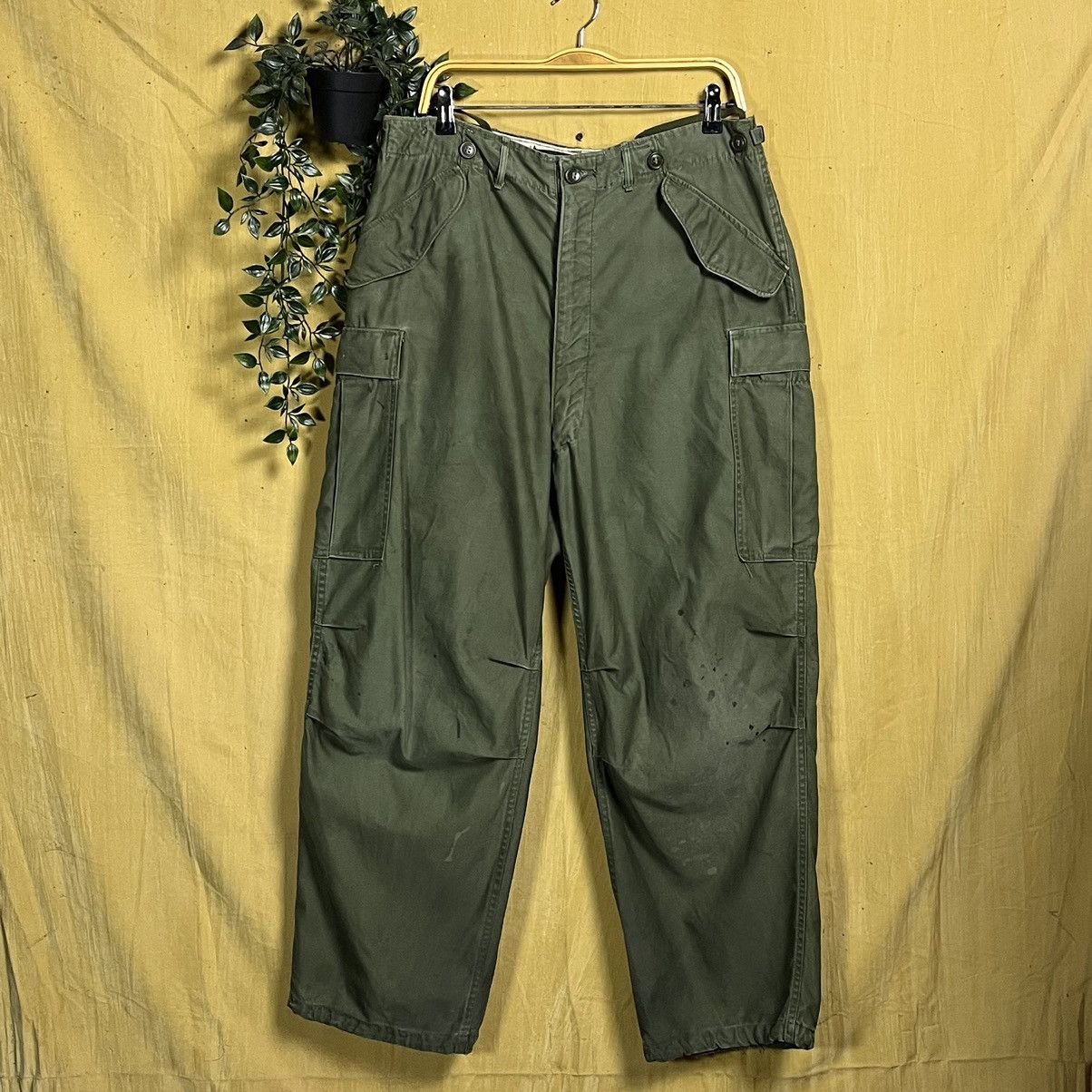 Vintage OG 50s U.S Army Fulton Trouser M-1951 Size US 35 - 2 Thumbnail